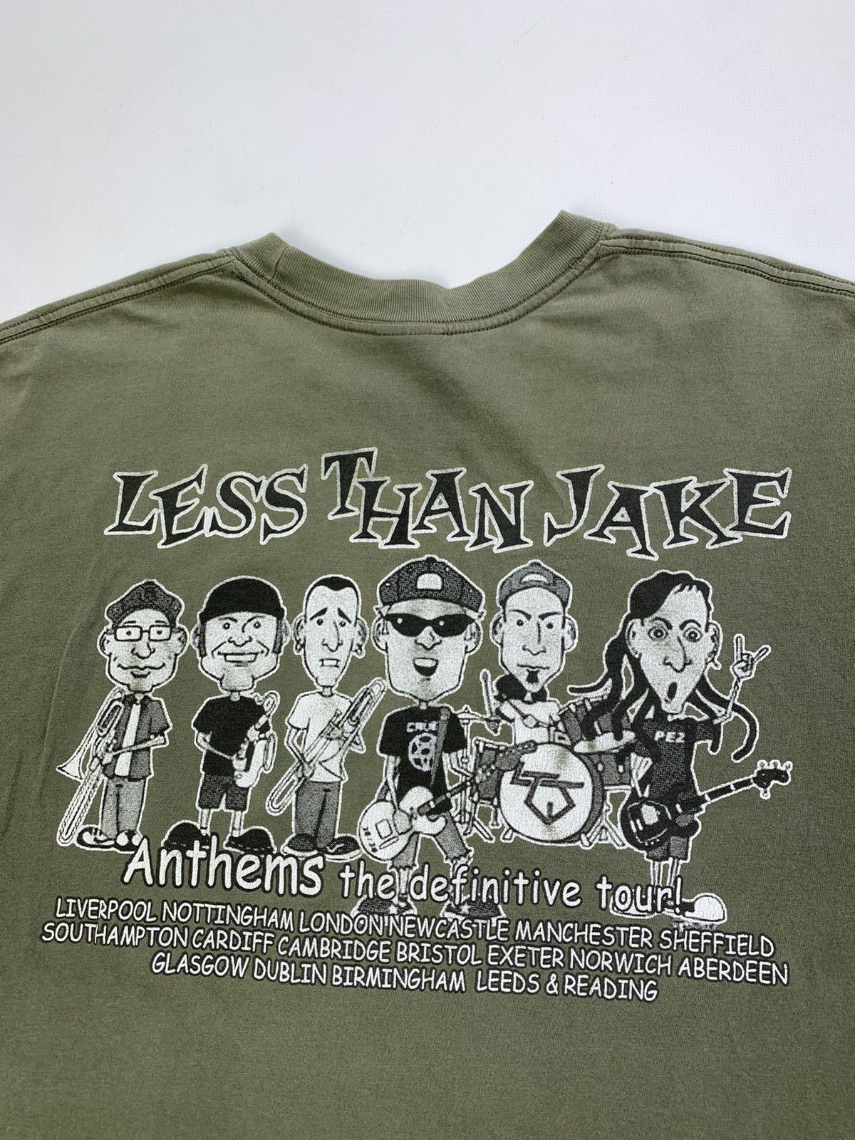 Band Tees Less Than Jake vintage the definitive tour rock band tee Size US XL / EU 56 / 4 - 12 Thumbnail