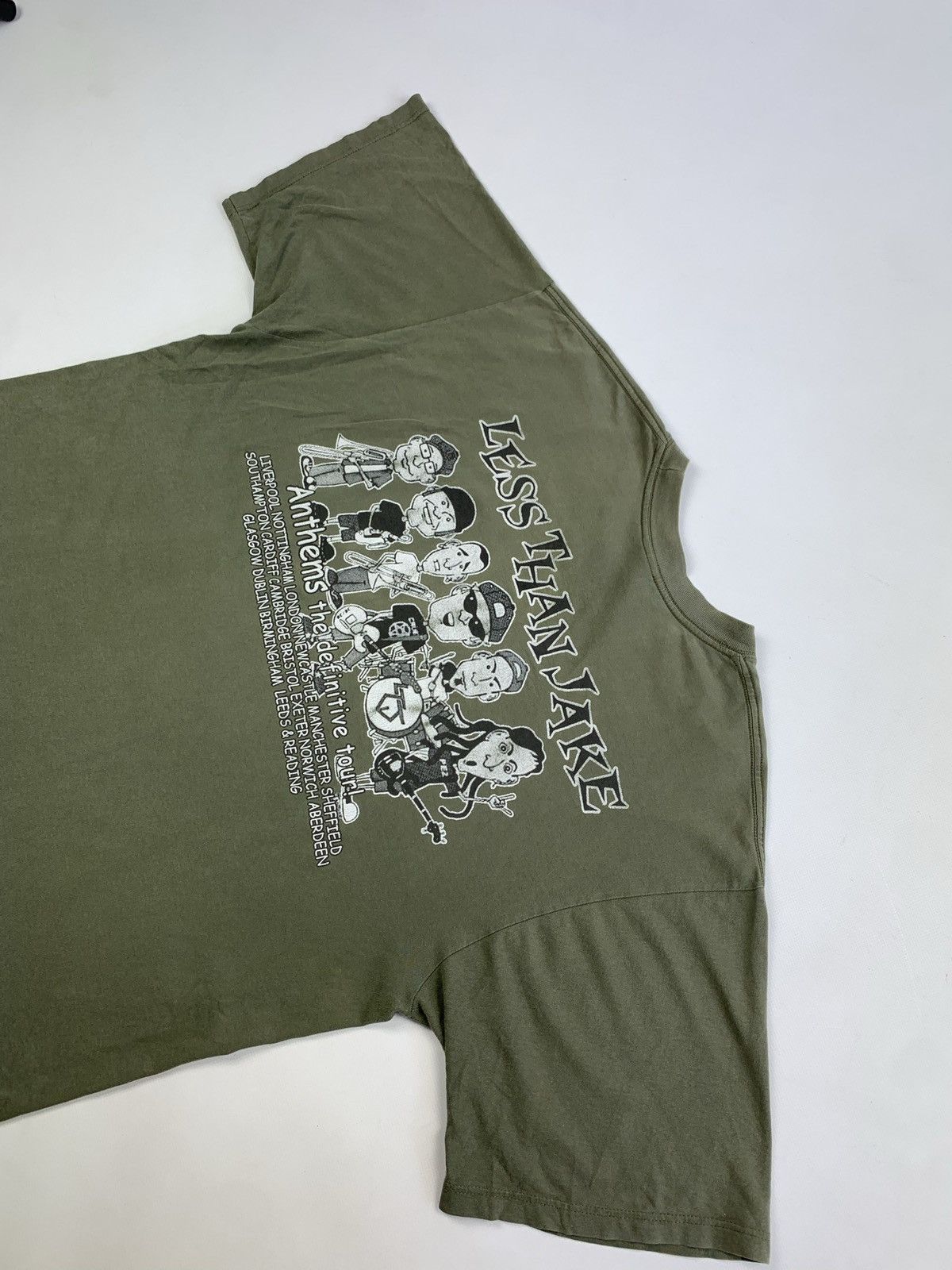 Band Tees Less Than Jake vintage the definitive tour rock band tee Size US XL / EU 56 / 4 - 10 Thumbnail