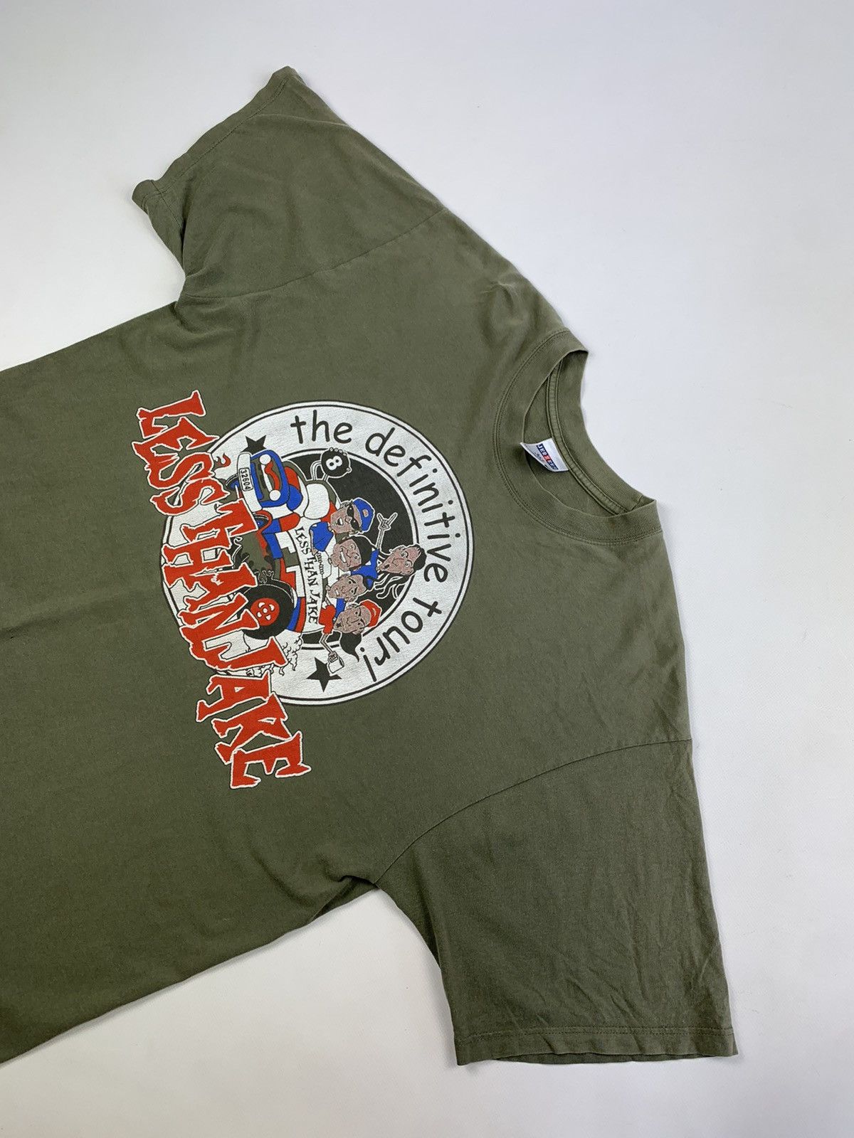 Band Tees Less Than Jake vintage the definitive tour rock band tee Size US XL / EU 56 / 4 - 2 Thumbnail