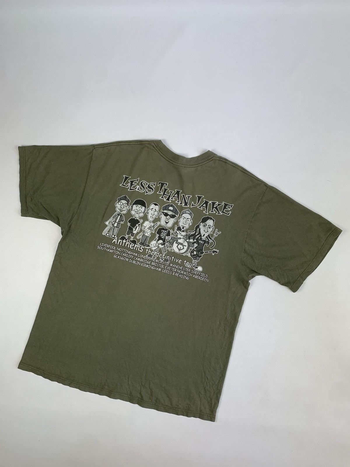 Band Tees Less Than Jake vintage the definitive tour rock band tee Size US XL / EU 56 / 4 - 8 Thumbnail