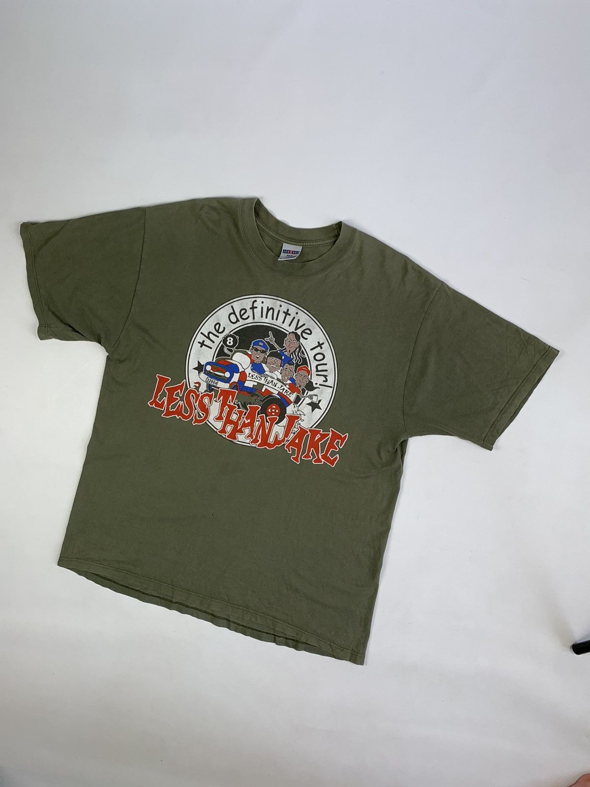Band Tees Less Than Jake vintage the definitive tour rock band tee Size US XL / EU 56 / 4 - 1 Thumbnail