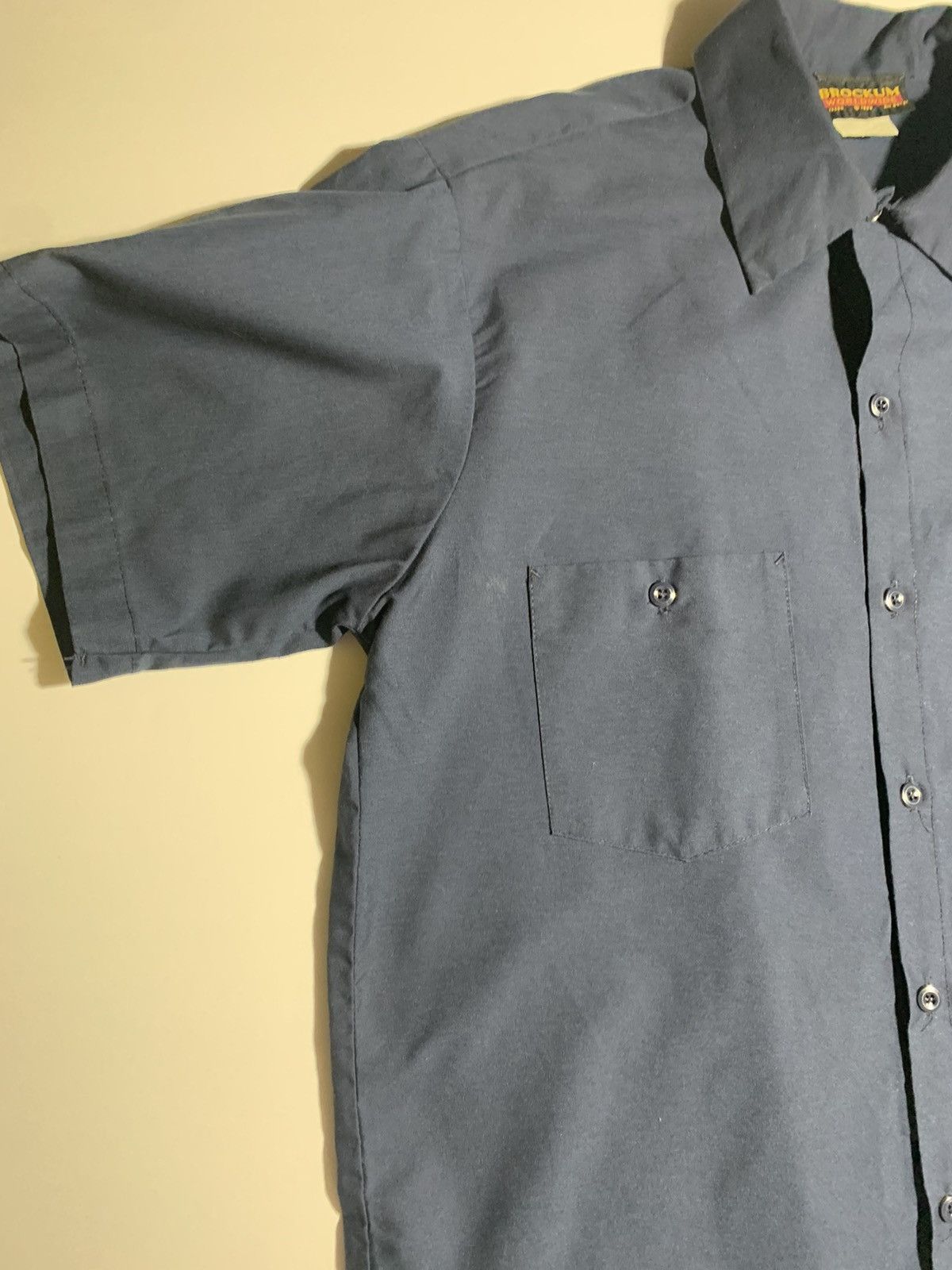 Band Tees × Brockum × Vintage David Bowie "Outside" Tour Work Shirt Size US L / EU 52-54 / 3 - 8 Thumbnail