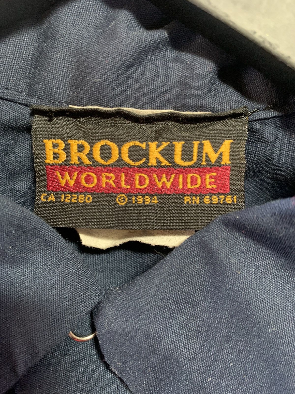 Band Tees × Brockum × Vintage David Bowie "Outside" Tour Work Shirt Size US L / EU 52-54 / 3 - 5 Thumbnail
