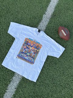 Vintage Denver Broncos Super Bowl Champions Starter T-shirt Large 1999 White  90s