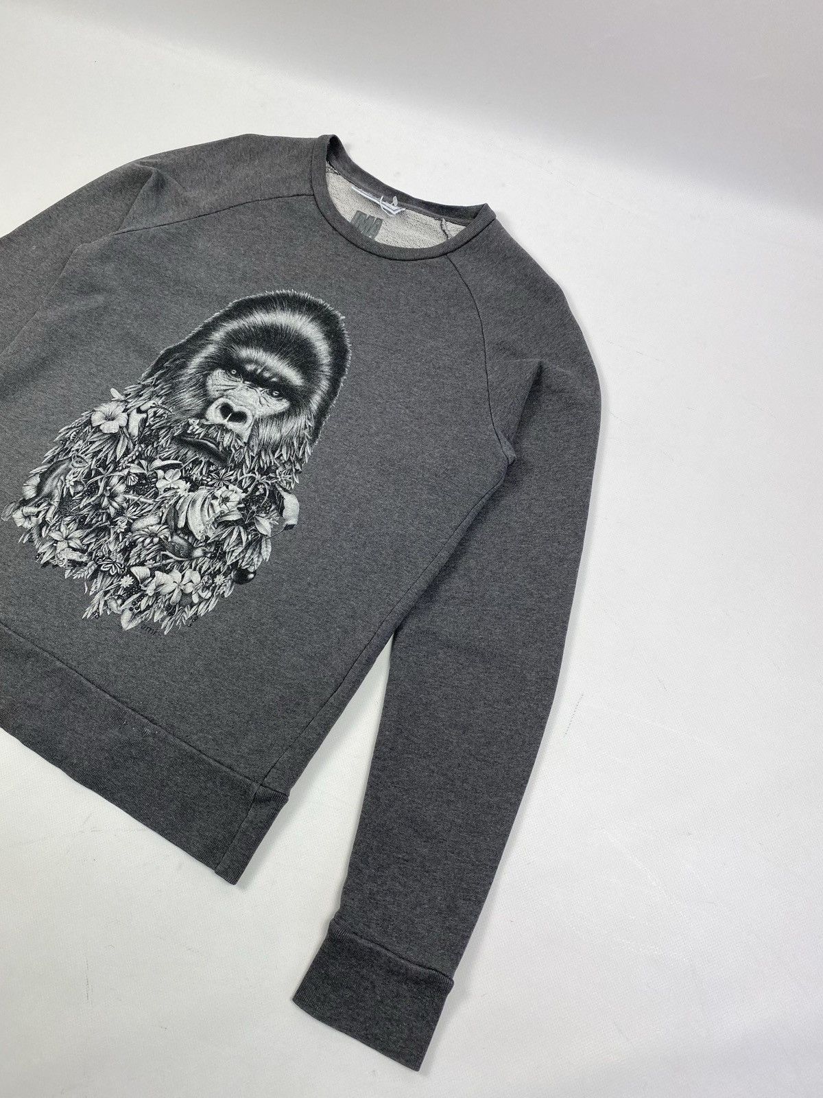 AMI Ami Alexandre Mattiusi big logo gorilla sweatshirt pullover Size US S / EU 44-46 / 1 - 3 Thumbnail