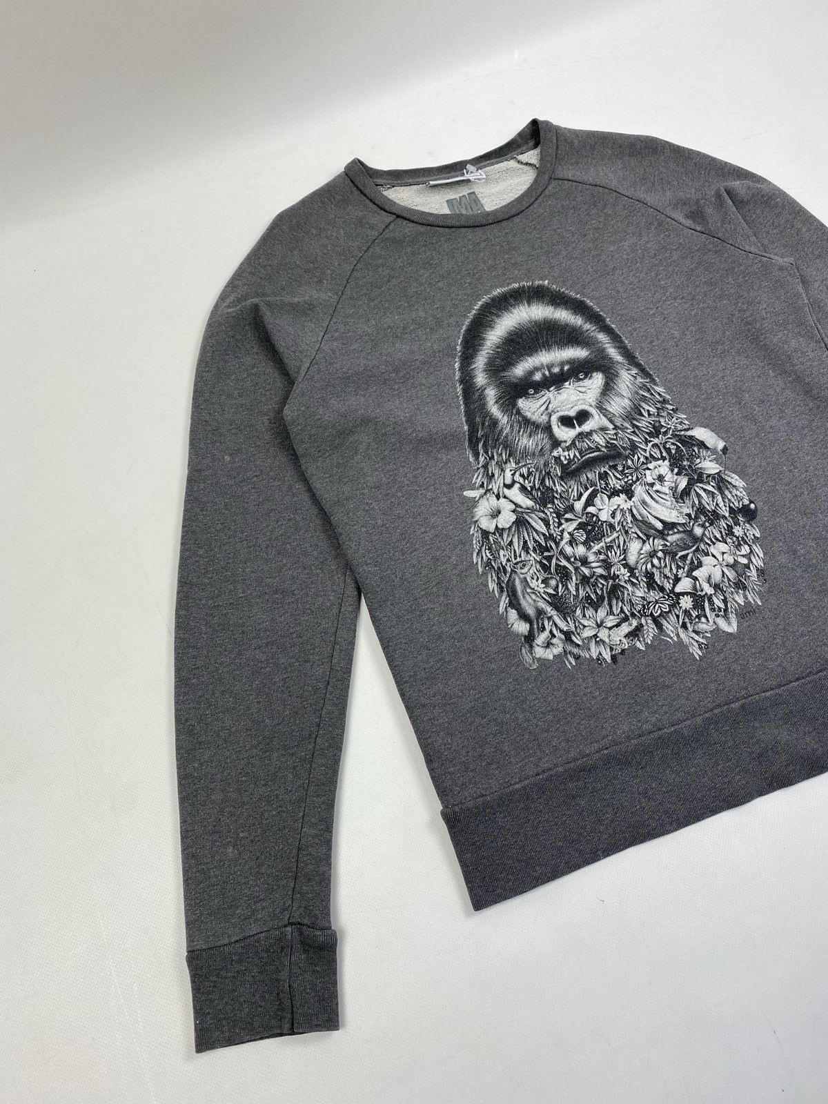 AMI Ami Alexandre Mattiusi big logo gorilla sweatshirt pullover Size US S / EU 44-46 / 1 - 2 Thumbnail