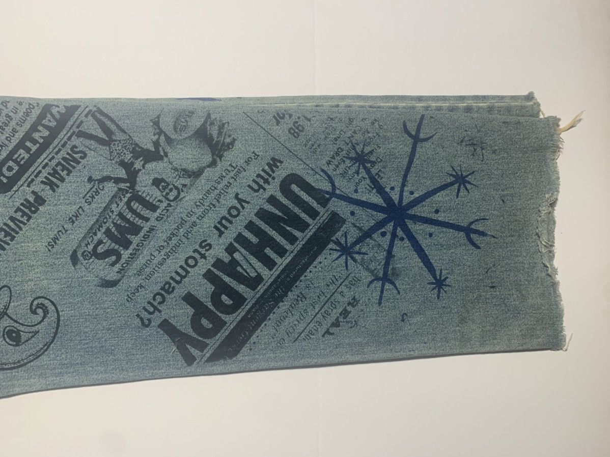 Designer × Vintage Kenny Scharf Jeans ONE OF A KIND Size US 35 - 21 Thumbnail