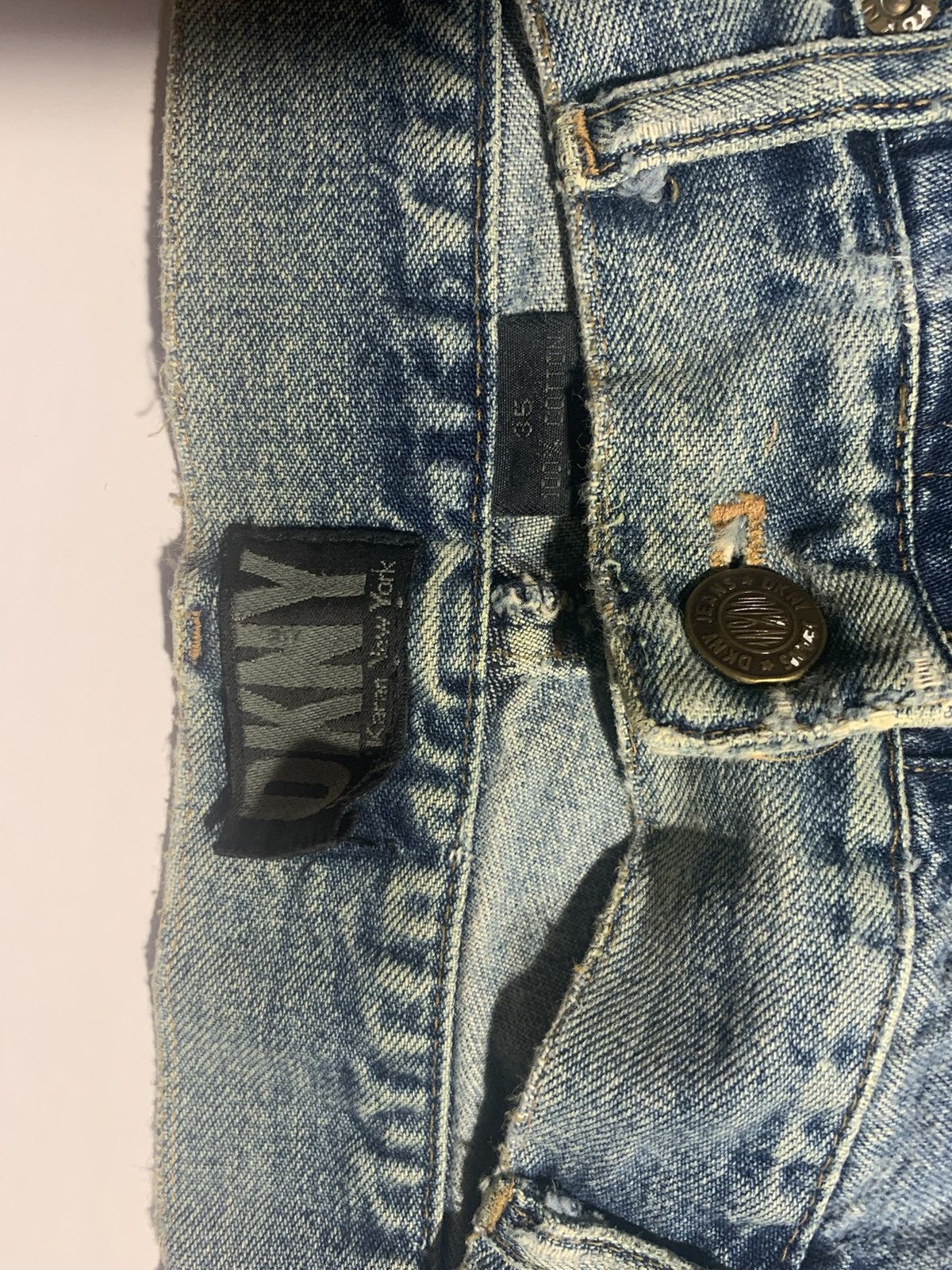 Designer × Vintage Kenny Scharf Jeans ONE OF A KIND Size US 35 - 6 Thumbnail