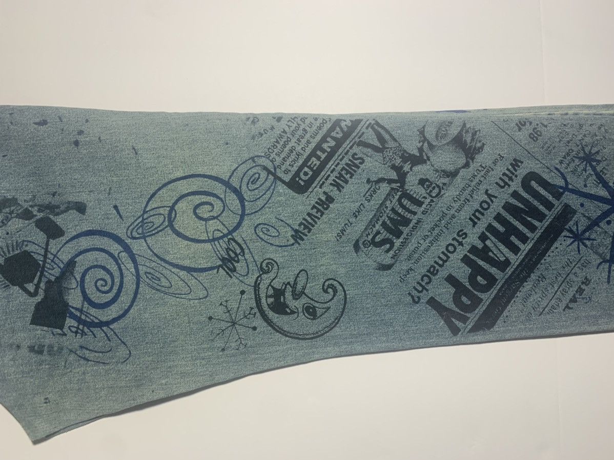 Designer × Vintage Kenny Scharf Jeans ONE OF A KIND Size US 35 - 20 Thumbnail