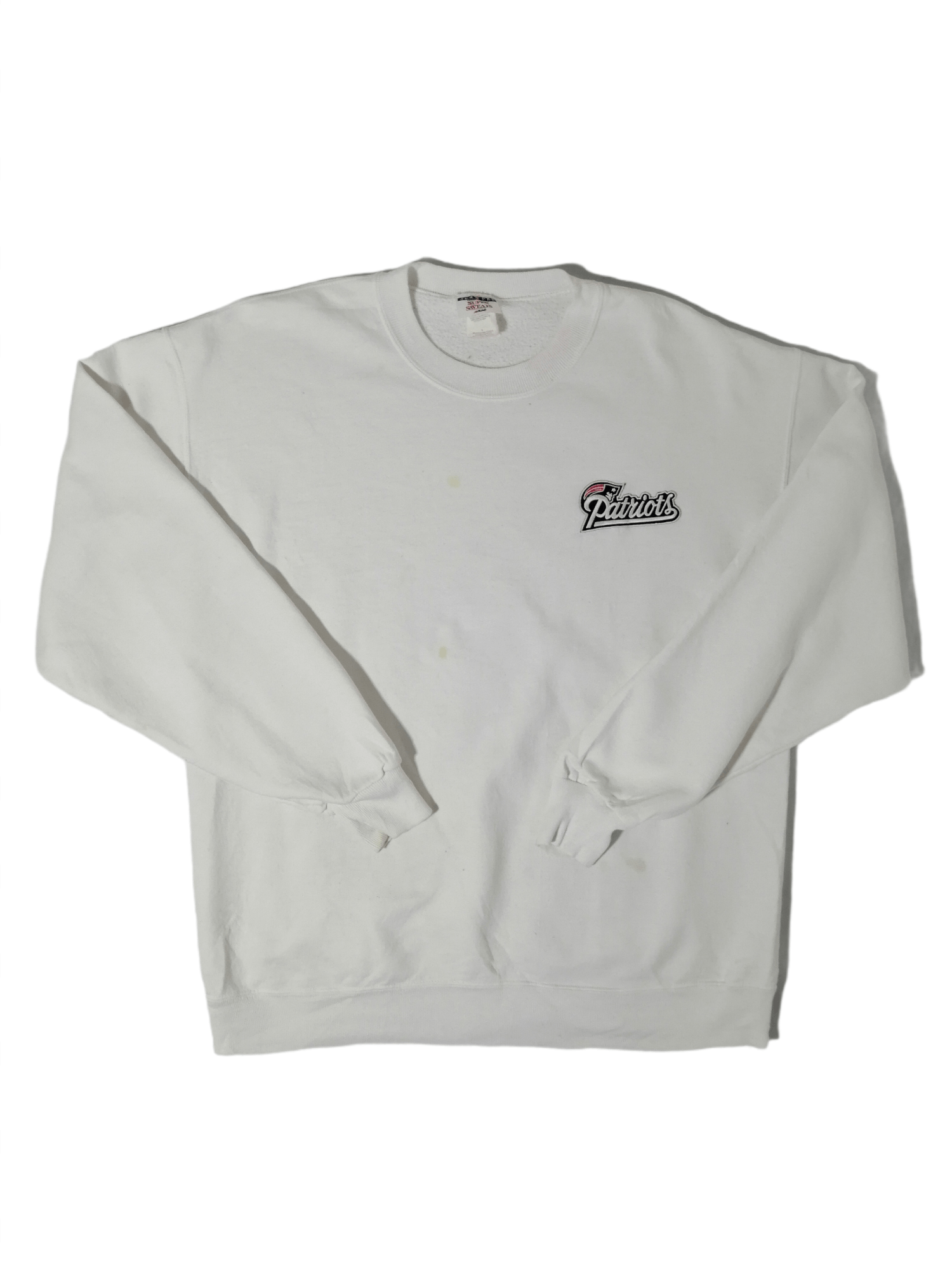 Jerzees × NFL × Vintage Jerzees Patriots Logo Sweatshirt Size US L / EU 52-54 / 3 - 1 Thumbnail