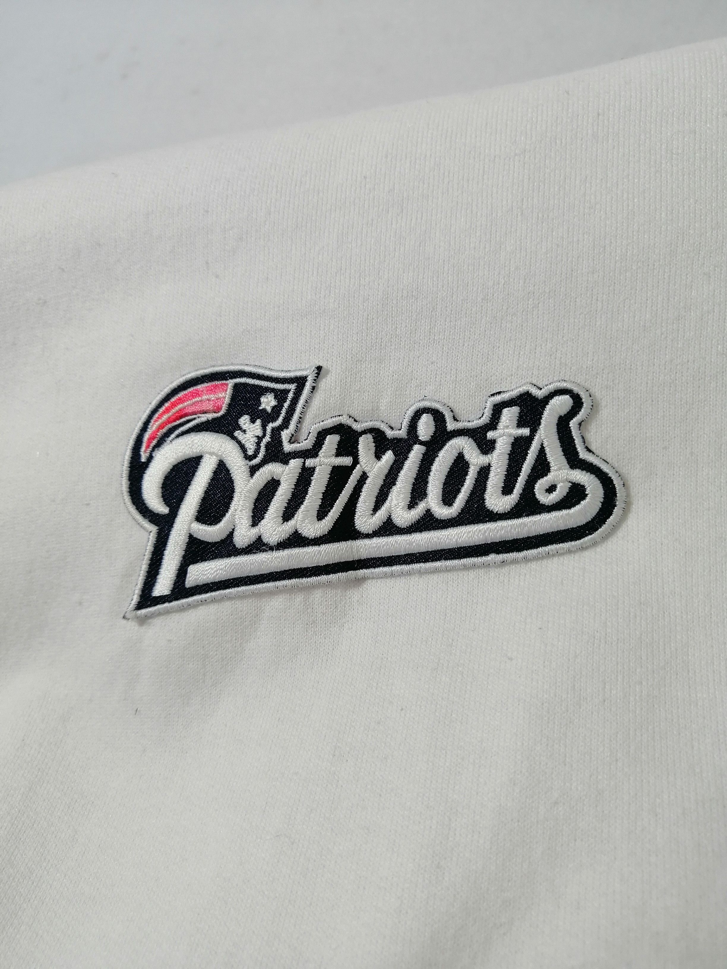 Jerzees × NFL × Vintage Jerzees Patriots Logo Sweatshirt Size US L / EU 52-54 / 3 - 5 Thumbnail