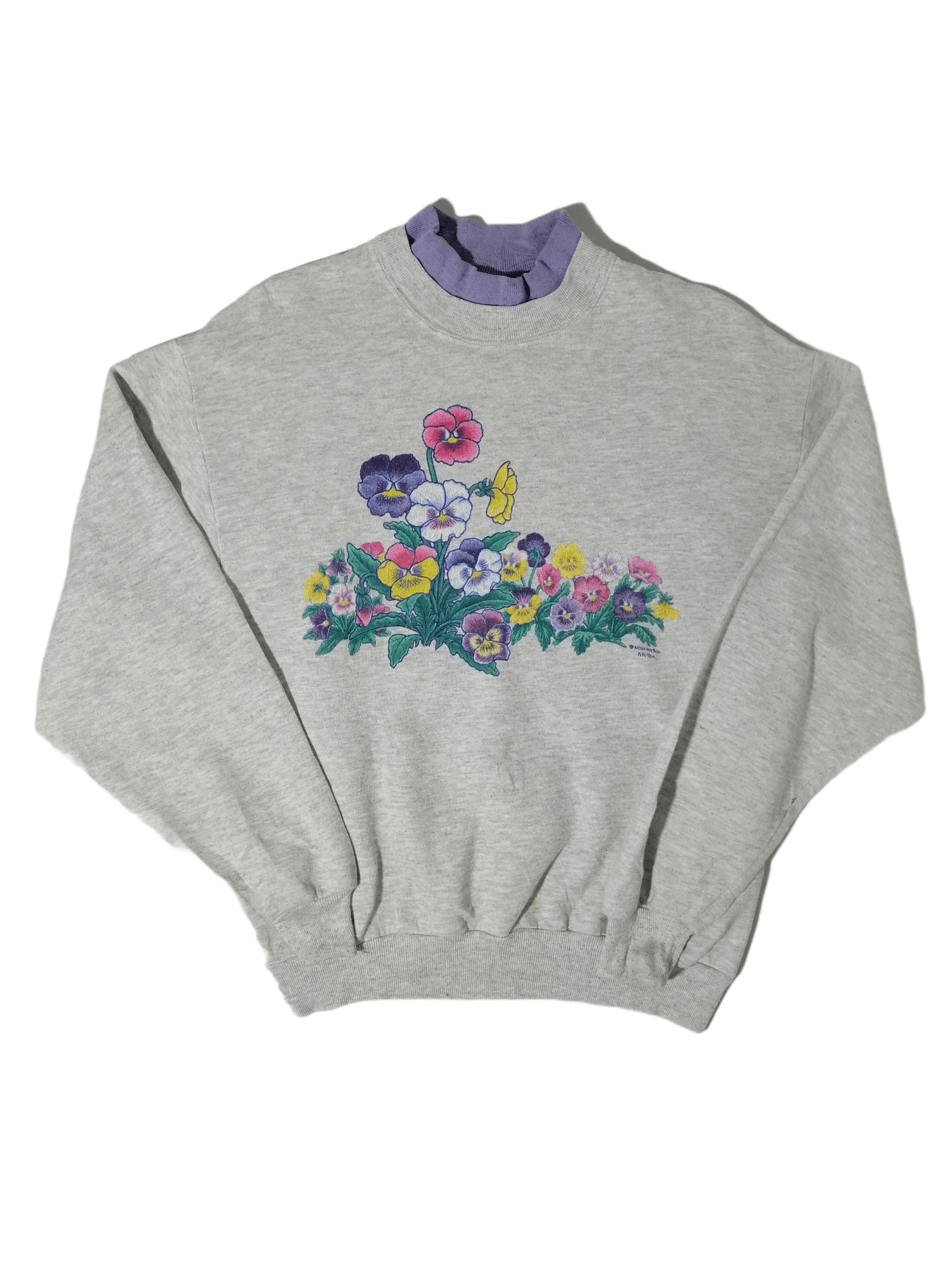 Vintage Flowers Jerzees Sweatshirt