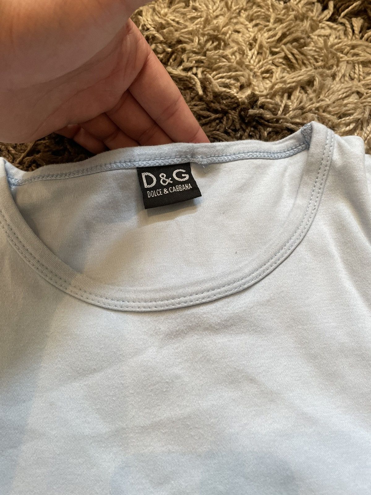Dolce & Gabbana × Japanese Brand × Vintage Vintage Y2K Dolce Gabbana T-Shirt Size US XL / EU 56 / 4 - 3 Thumbnail