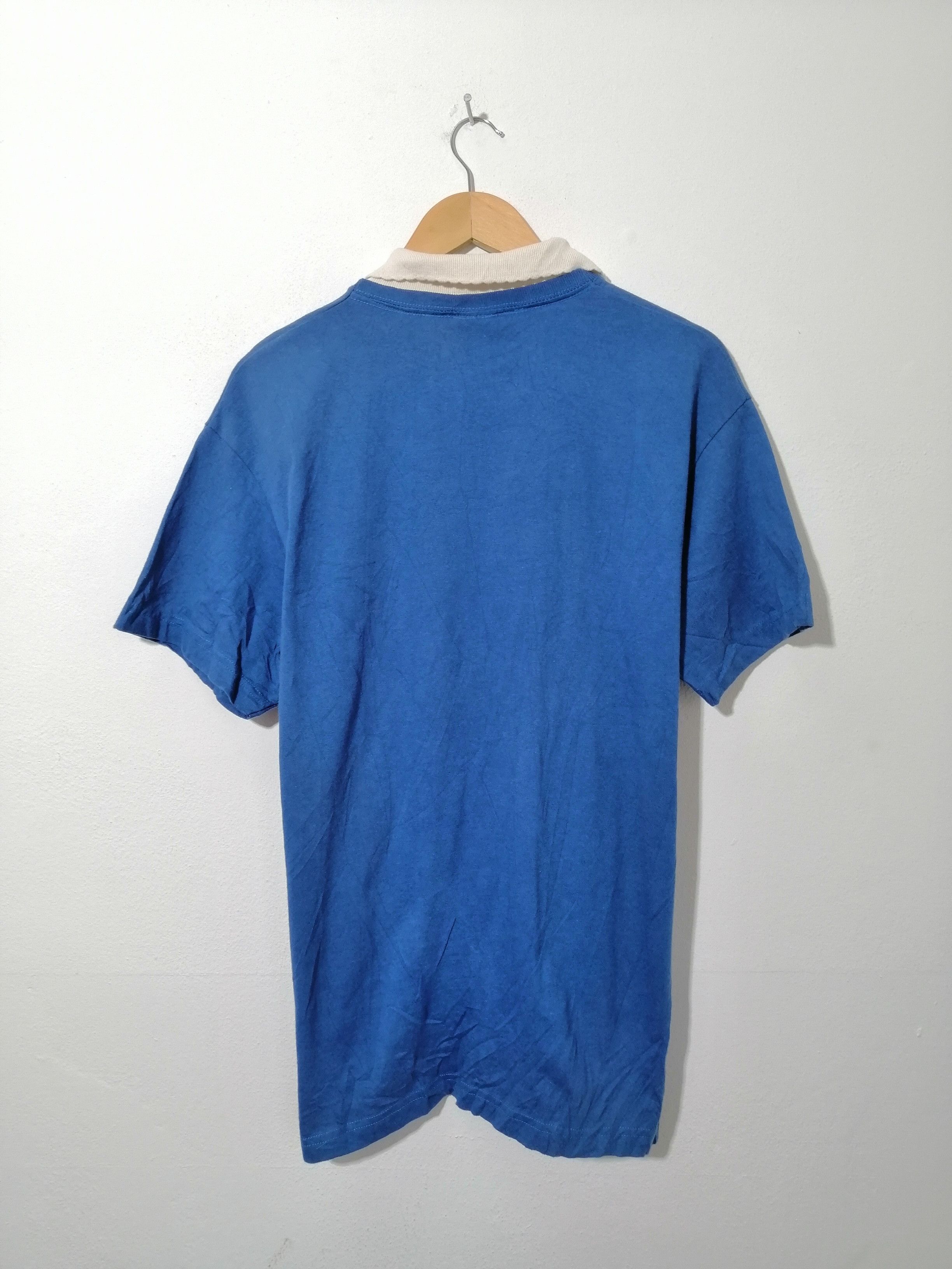 Anime × Basic Editions Vintage Frogs Animation Embroided Tee with Collared Size US L / EU 52-54 / 3 - 3 Thumbnail