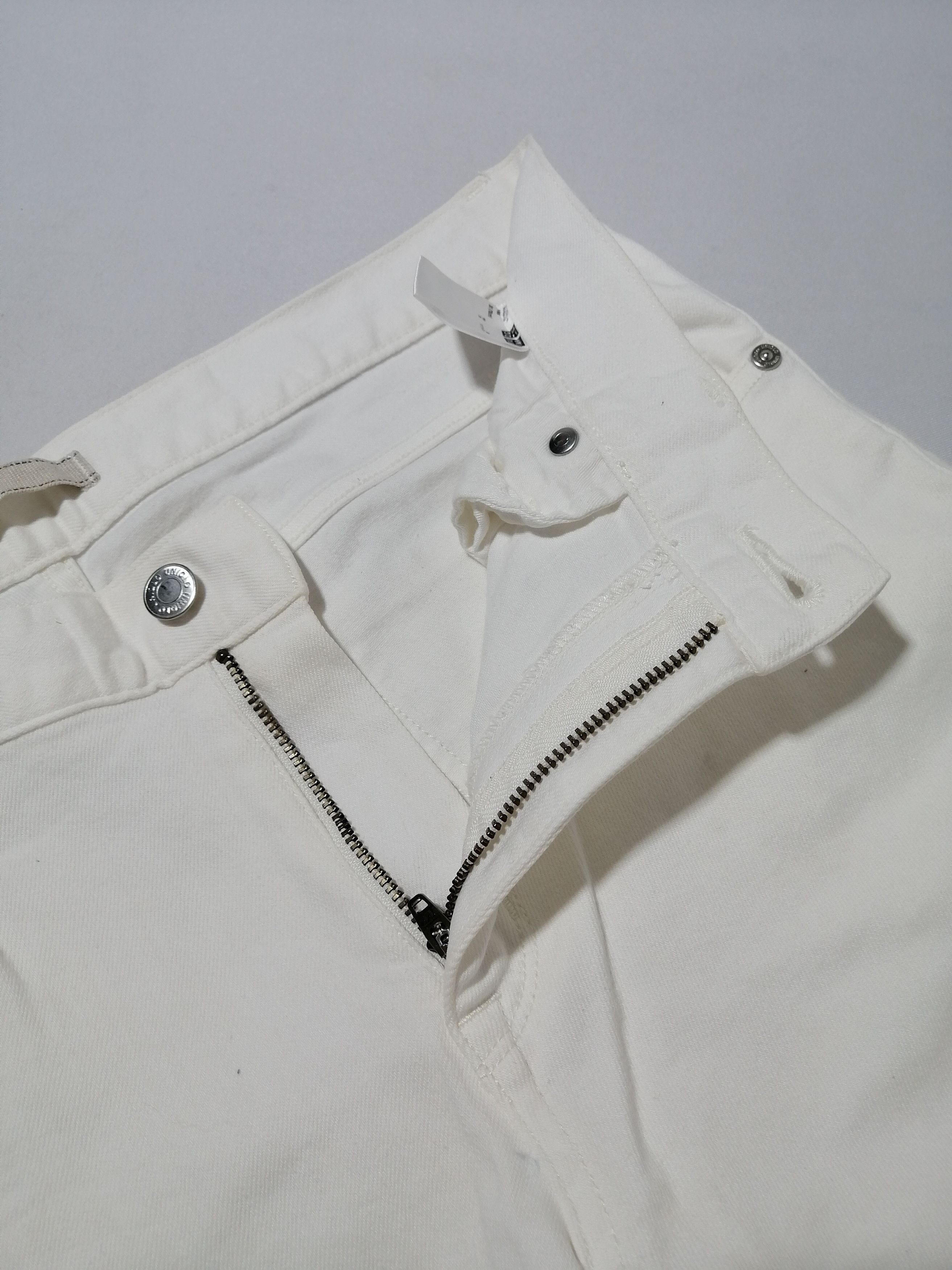 Uniqlo Uniqlo White Jeans Size US 32 / EU 48 - 5 Thumbnail