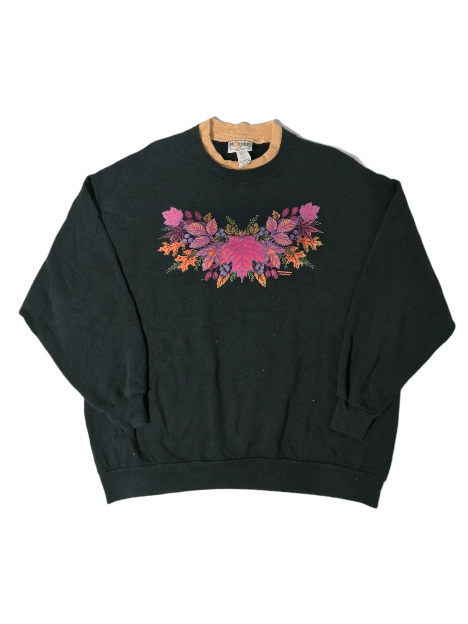 Vintage Vintage Morning Sun Leaves Sweatshirt Size US XXL / EU 58 / 5 - 1 Thumbnail