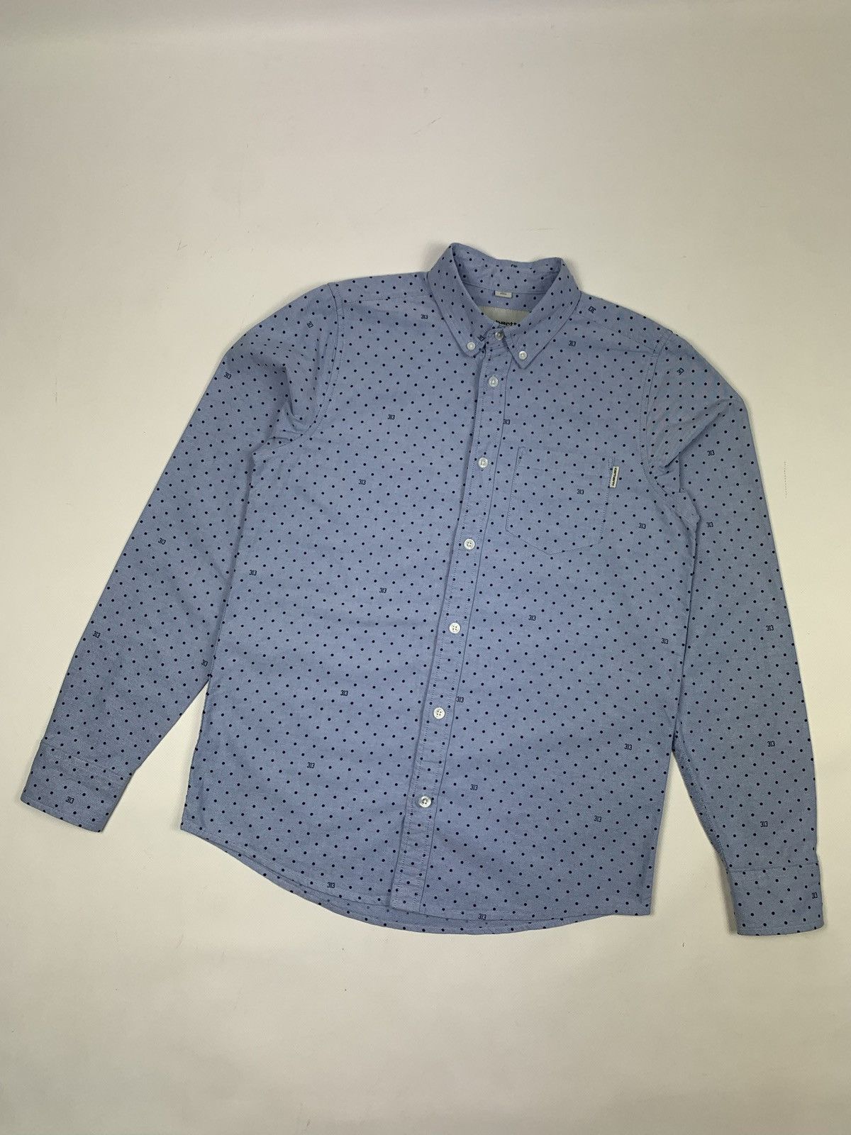 Carhartt Carhartt WIP L/S Polka 313 shirt size Xs blue Size US XS / EU 42 / 0 - 1 Thumbnail