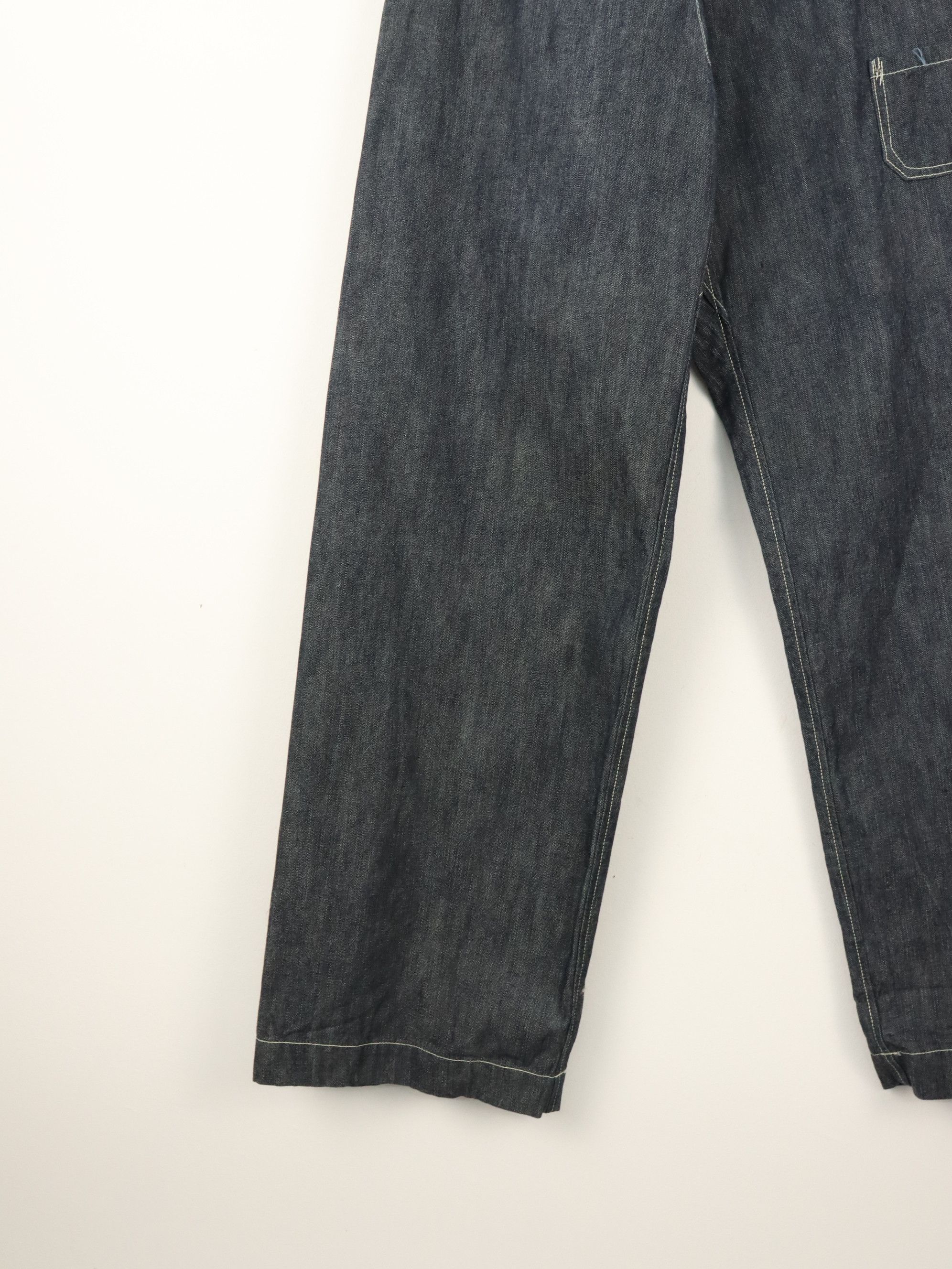 Japanese Brand John Gluckow Netmaker’s Zero Outseams Single-Needle Constr. Size US 28 / EU 44 - 10 Thumbnail