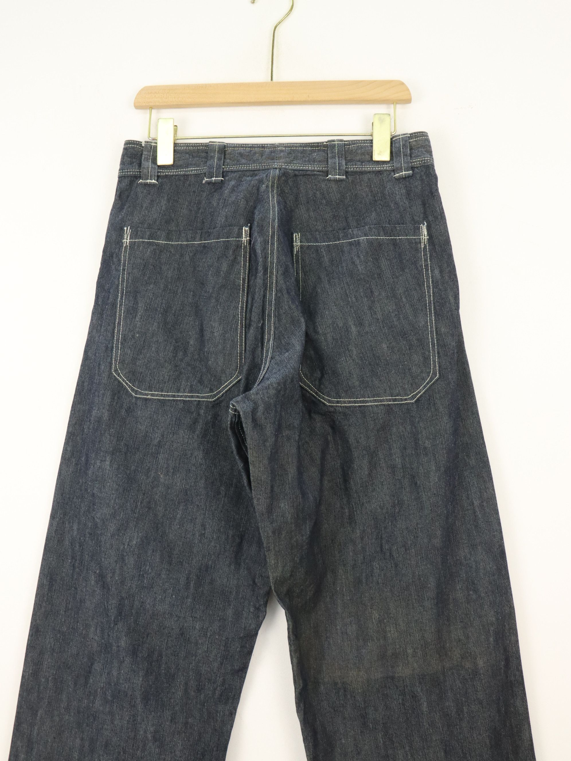 Japanese Brand John Gluckow Netmaker’s Zero Outseams Single-Needle Constr. Size US 28 / EU 44 - 7 Thumbnail