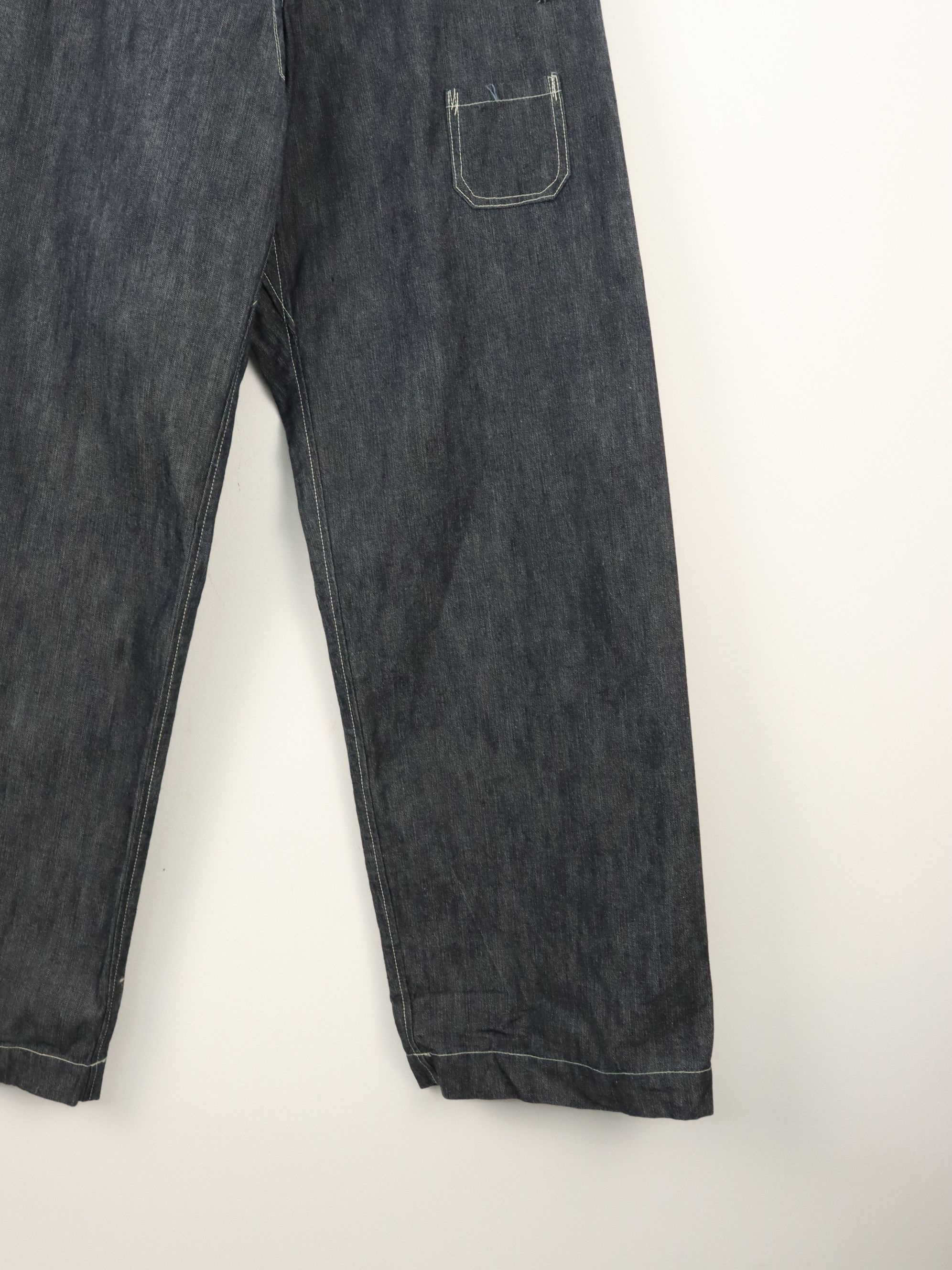 Japanese Brand John Gluckow Netmaker’s Zero Outseams Single-Needle Constr. Size US 28 / EU 44 - 9 Thumbnail