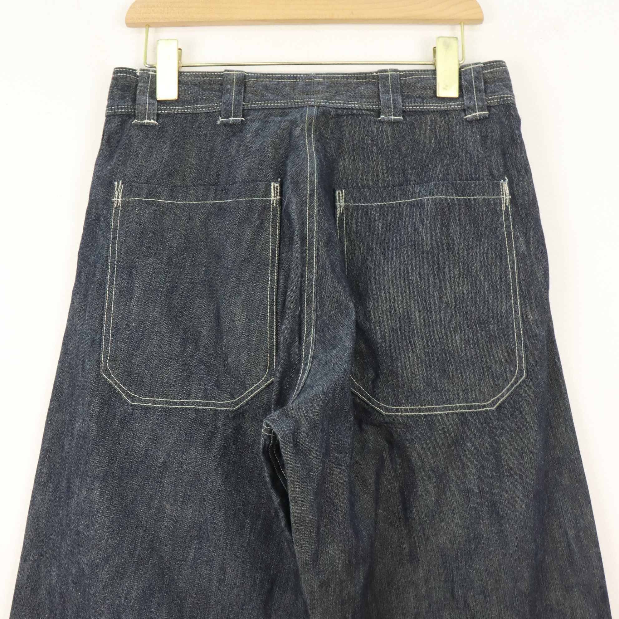 Japanese Brand John Gluckow Netmaker’s Zero Outseams Single-Needle Constr. Size US 28 / EU 44 - 11 Thumbnail