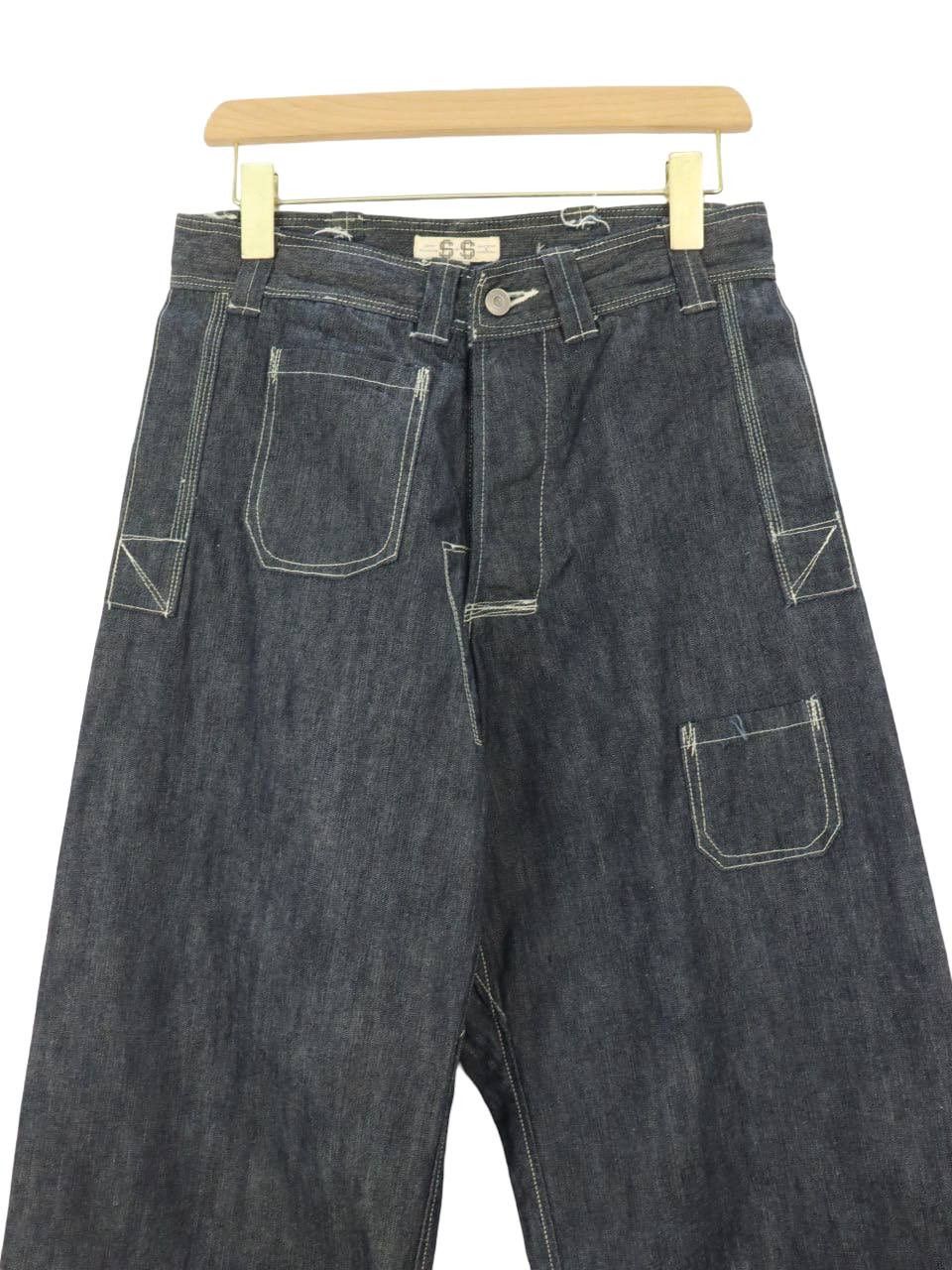Japanese Brand John Gluckow Netmaker’s Zero Outseams Single-Needle Constr. Size US 28 / EU 44 - 2 Thumbnail
