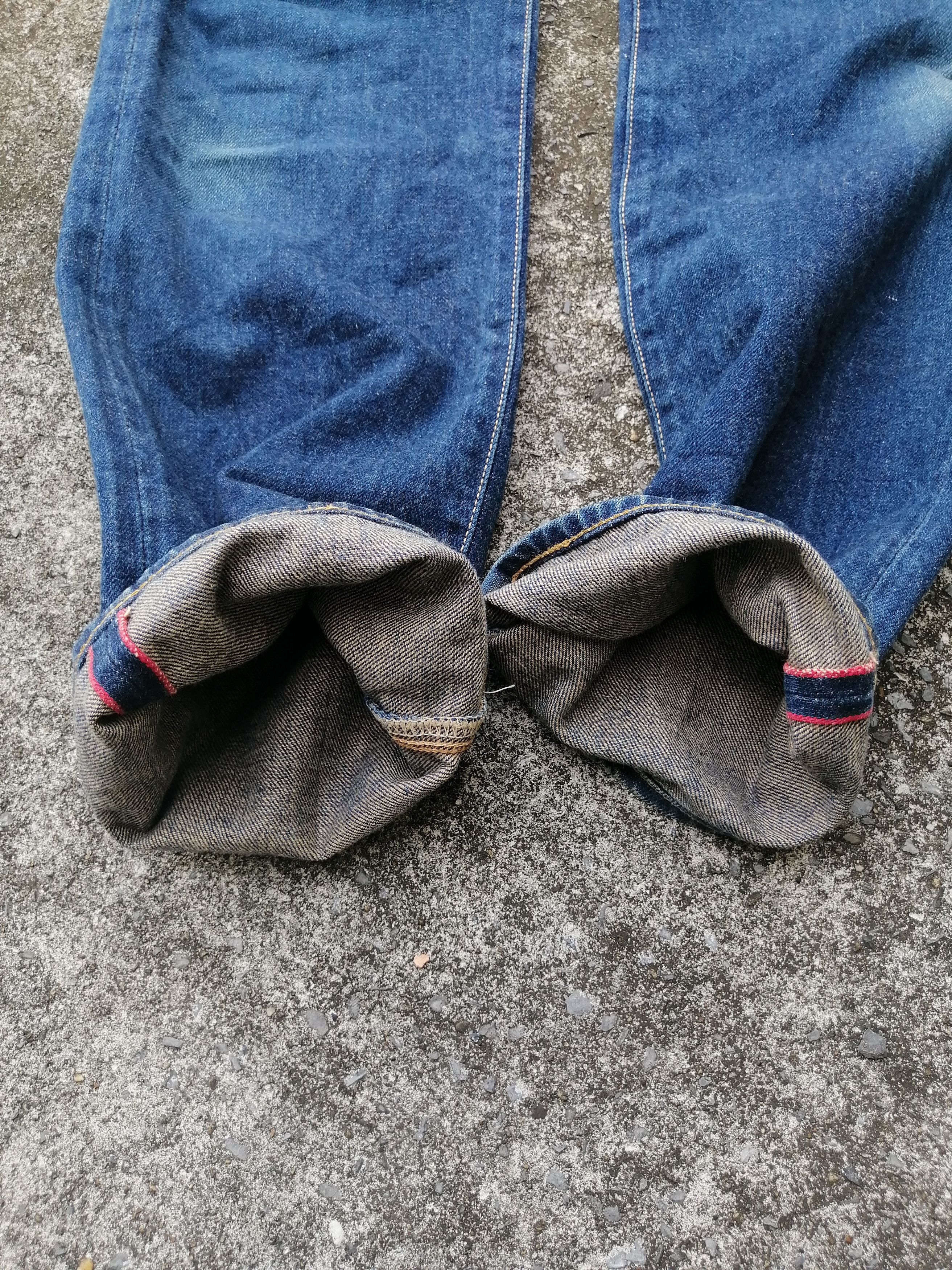 Blue Blue Japan × Japanese Brand Blue Blue Japan Indigo Fly Button Denim Jeans Size US 29 - 2 Thumbnail