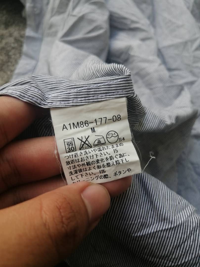 Burberry Burberry Made In Japan Buttons Shirt Size US M / EU 48-50 / 2 - 2 Thumbnail