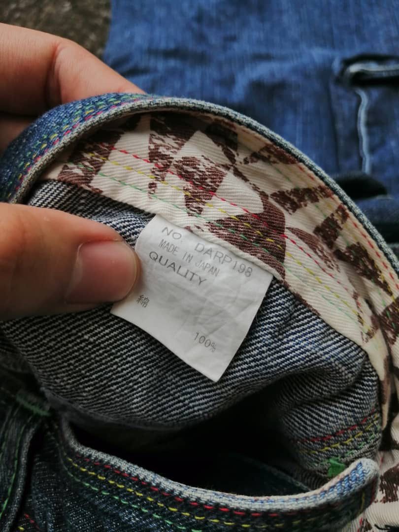 Japanese Brand Japanese Brand Nice Design Cargo Denim Jeans Size US 32 / EU 48 - 5 Thumbnail