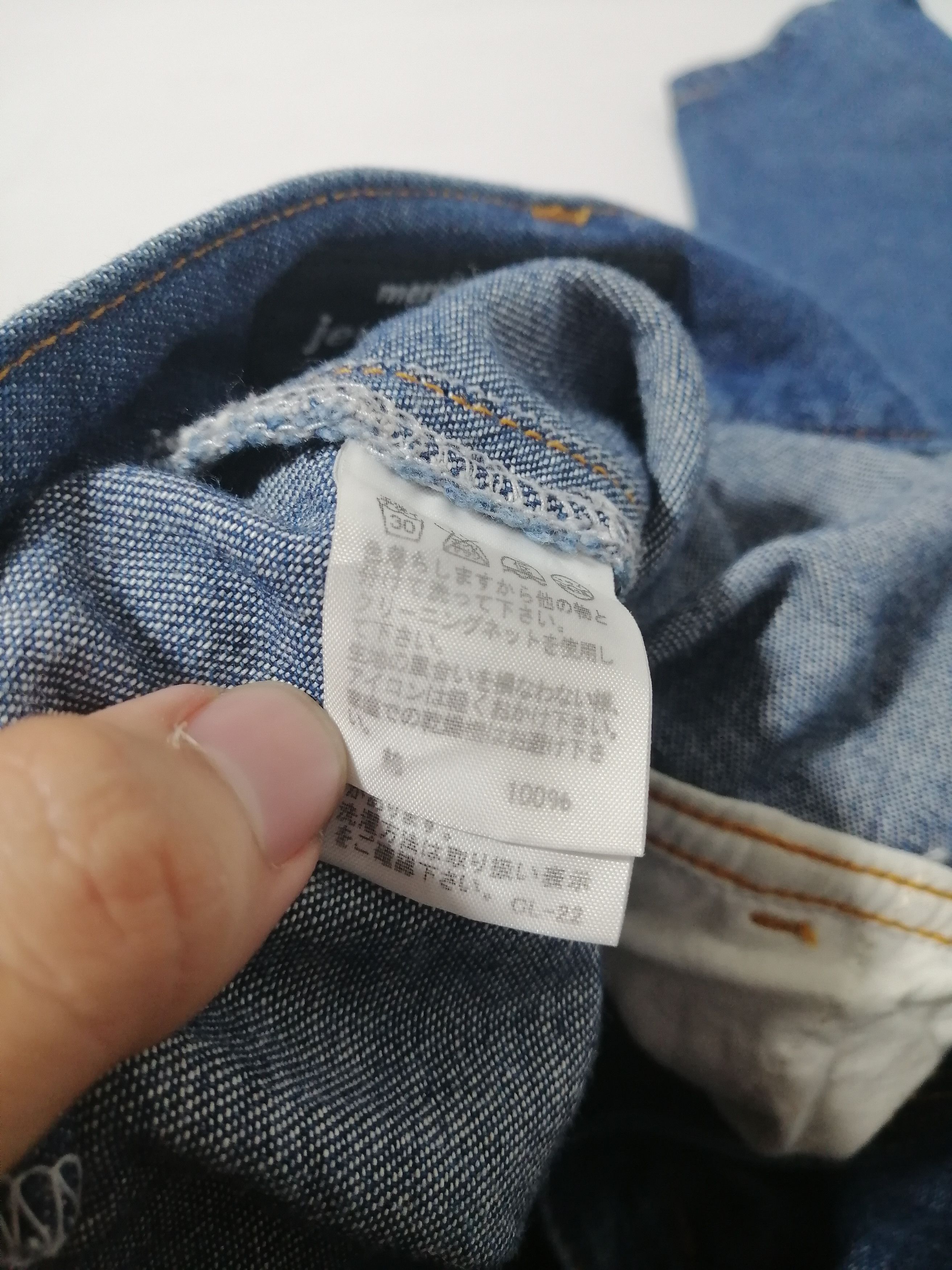 Issey Miyake × Japanese Brand × mercibeaucoup Mercibeaucoup Nice Design Denim Jeans Size US 30 / EU 46 - 6 Thumbnail