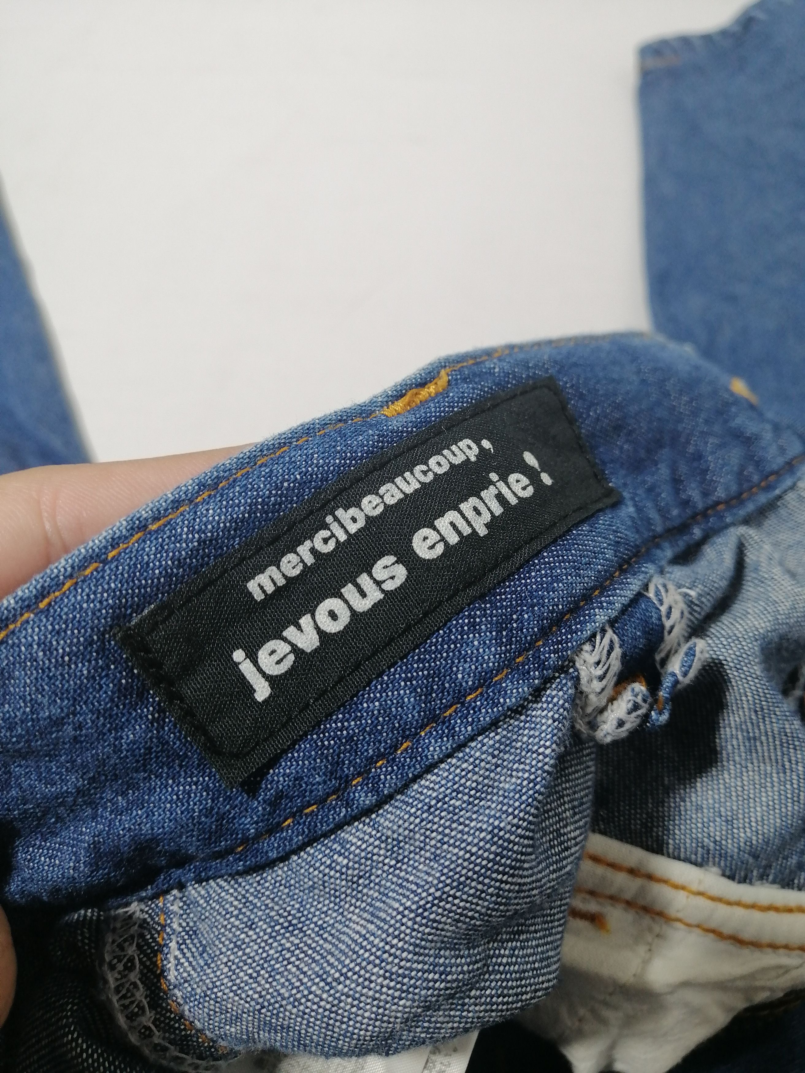 Issey Miyake × Japanese Brand × mercibeaucoup Mercibeaucoup Nice Design Denim Jeans Size US 30 / EU 46 - 5 Thumbnail