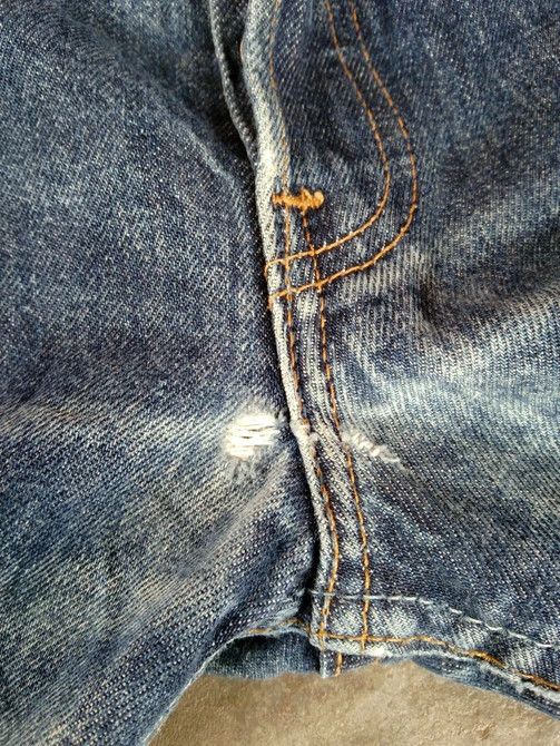 Levi's 90s Vintage Levi's 501 Made In USA Distressed Jeans 36x26 Size US 36 / EU 52 - 6 Thumbnail