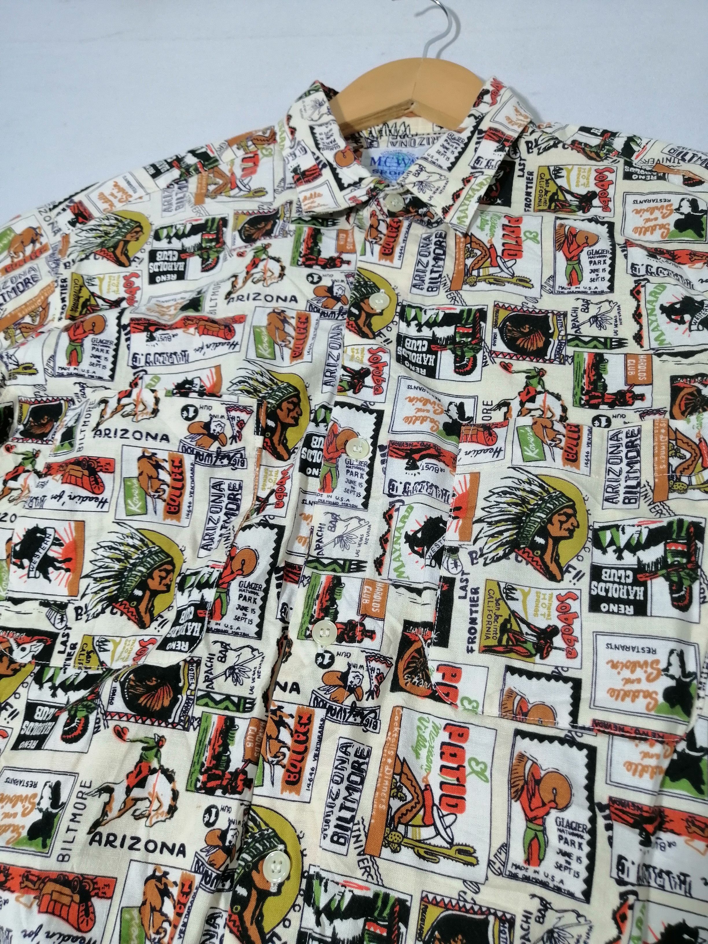 Japanese Brand McWay Arizona Buttons Longsleeve Shirt Size US L / EU 52-54 / 3 - 2 Thumbnail