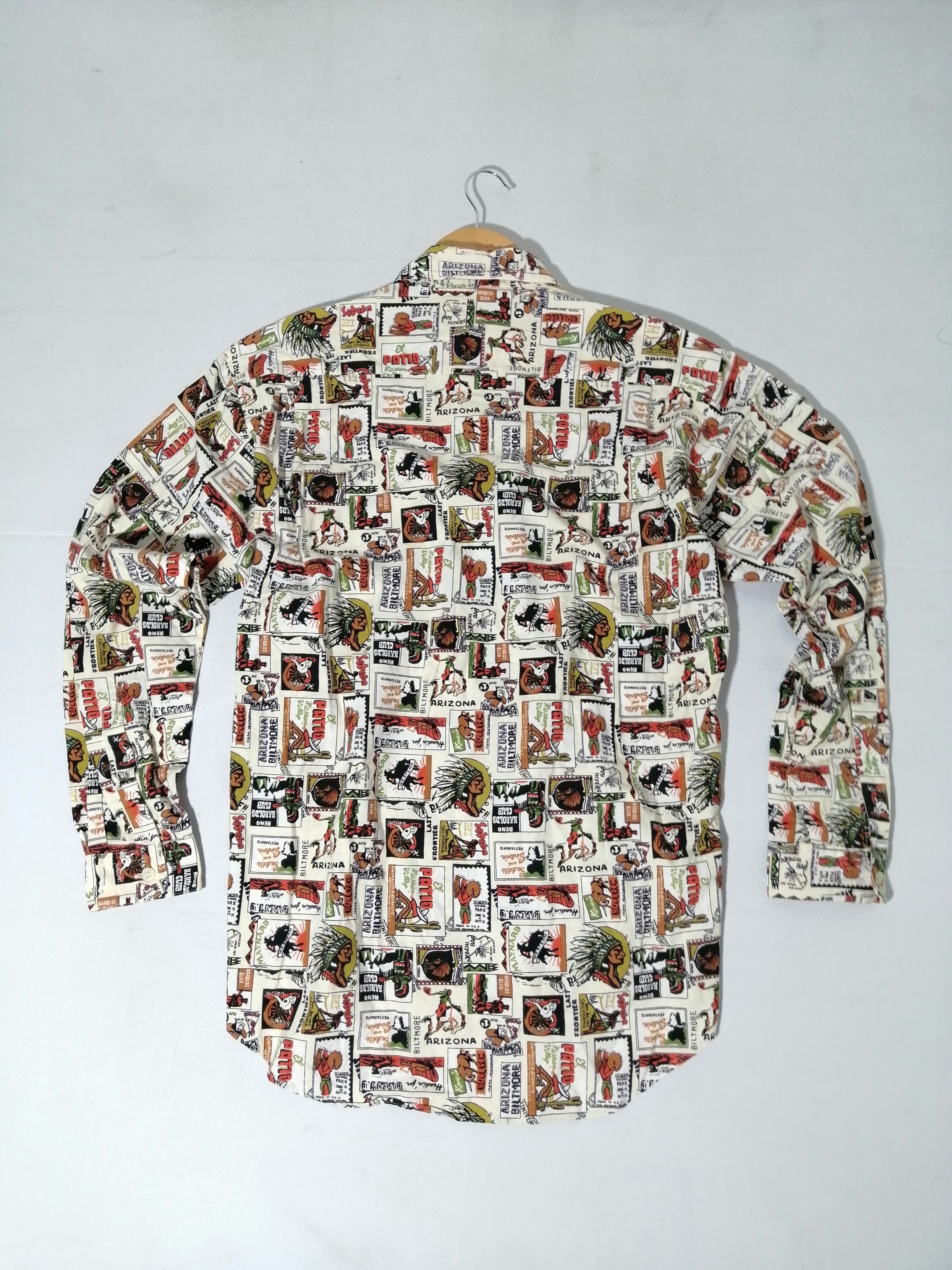 Japanese Brand McWay Arizona Buttons Longsleeve Shirt Size US L / EU 52-54 / 3 - 3 Thumbnail