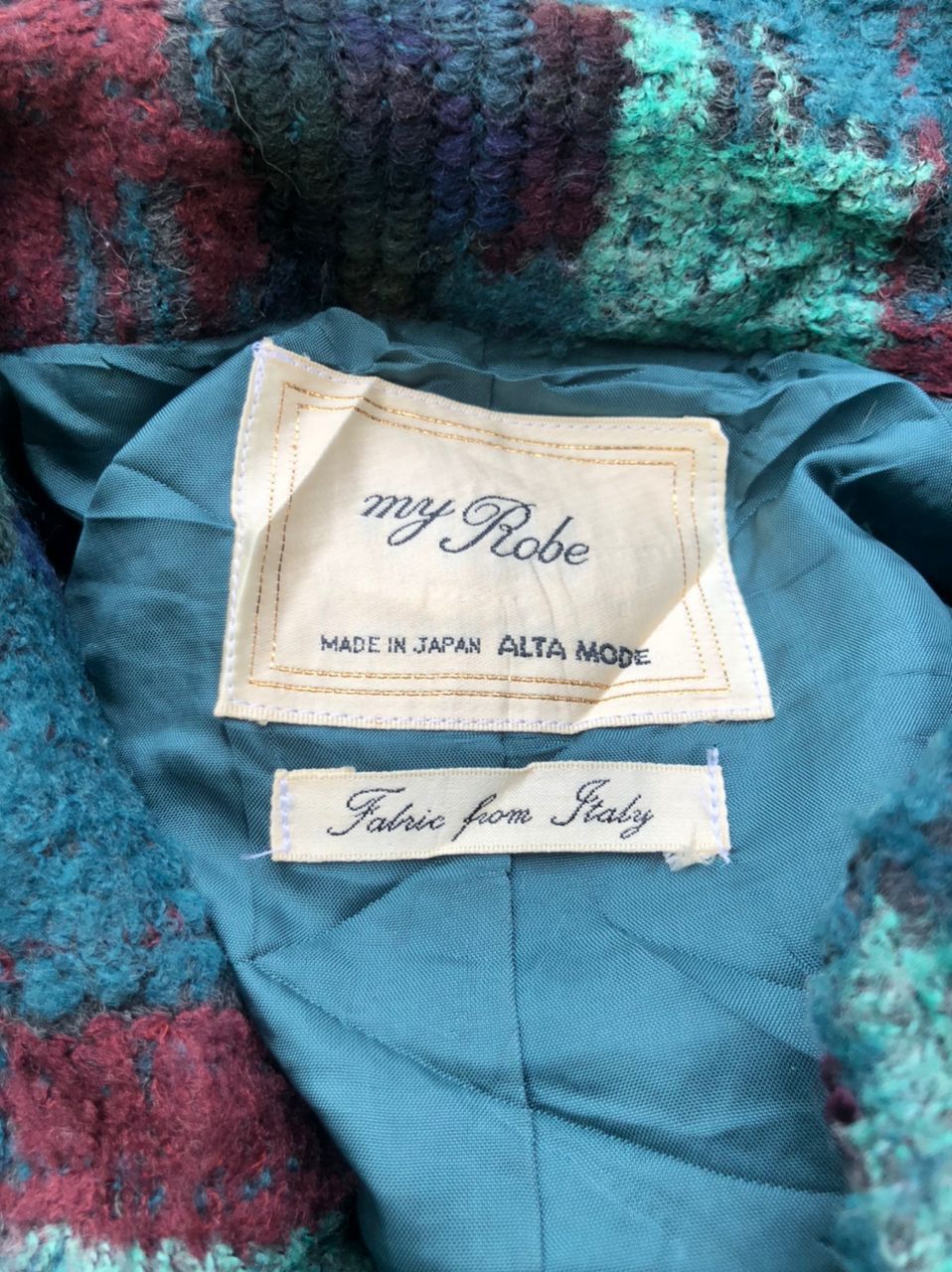 Designer × Japanese Brand My Robe Alta Mode Made In Japan Nice Design Button Jacket Size US S / EU 44-46 / 1 - 4 Thumbnail