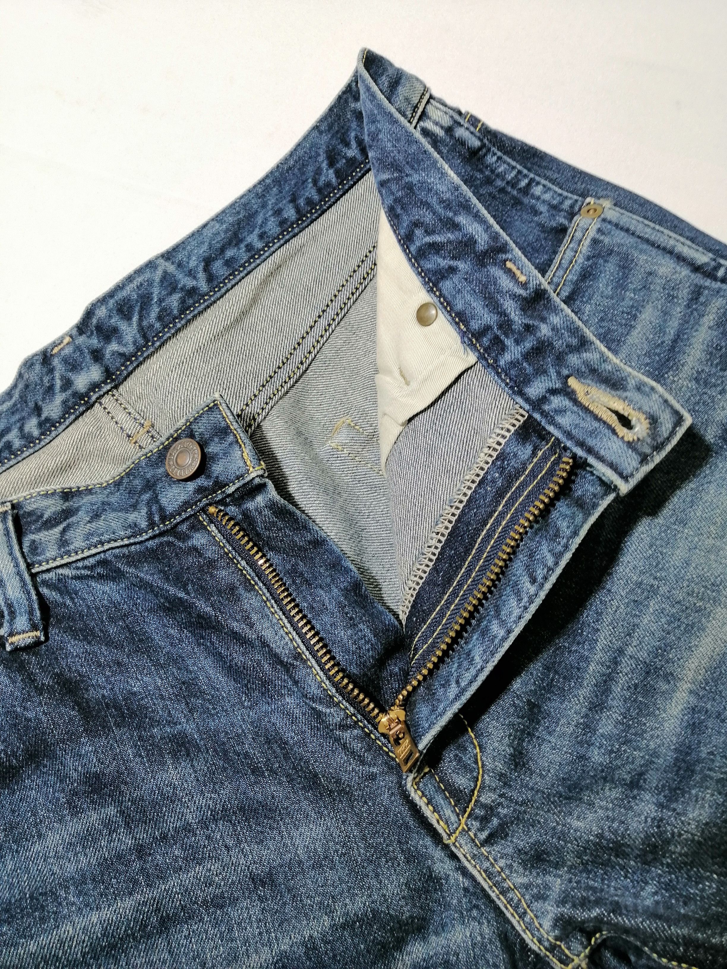 Blue Blue Japan Blue Blue Japan Denim Jeans Size US 32 / EU 48 - 4 Thumbnail