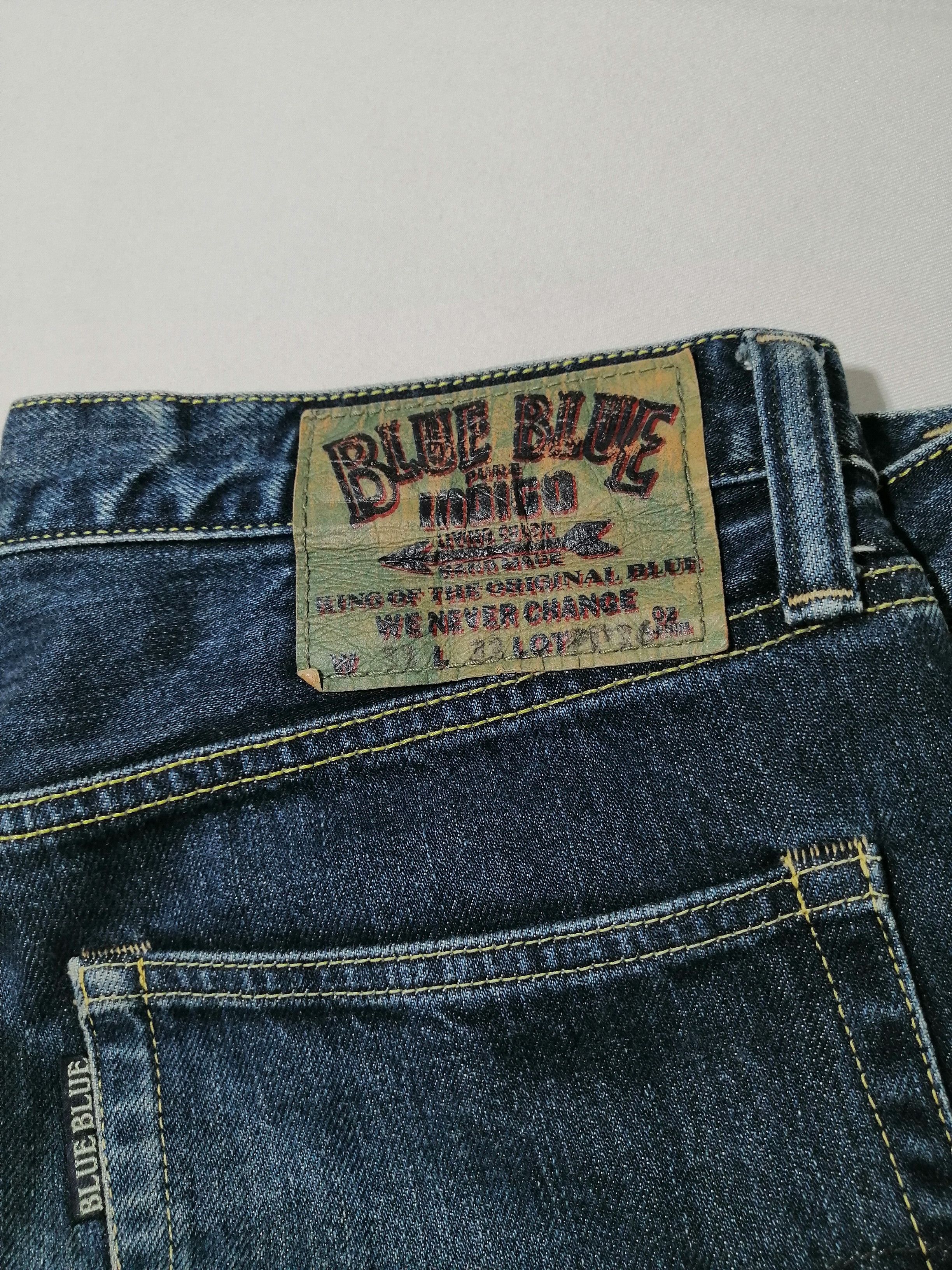 Blue Blue Japan Blue Blue Japan Denim Jeans Size US 32 / EU 48 - 8 Thumbnail