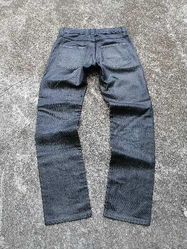 Designer Back Number Nice Design Wax Jeans Size US 30 / EU 46 - 2 Thumbnail