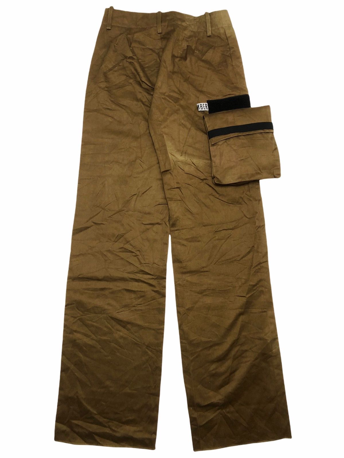 Dirk Bikkembergs 1990s Bikkembergs Single 3D Pocket Cargo Trousers Size US 29 - 4 Thumbnail
