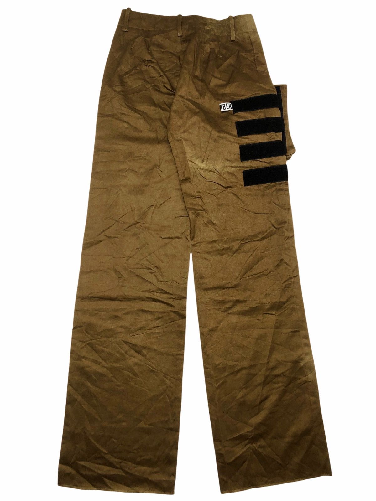 Dirk Bikkembergs 1990s Bikkembergs Single 3D Pocket Cargo Trousers Size US 29 - 7 Thumbnail