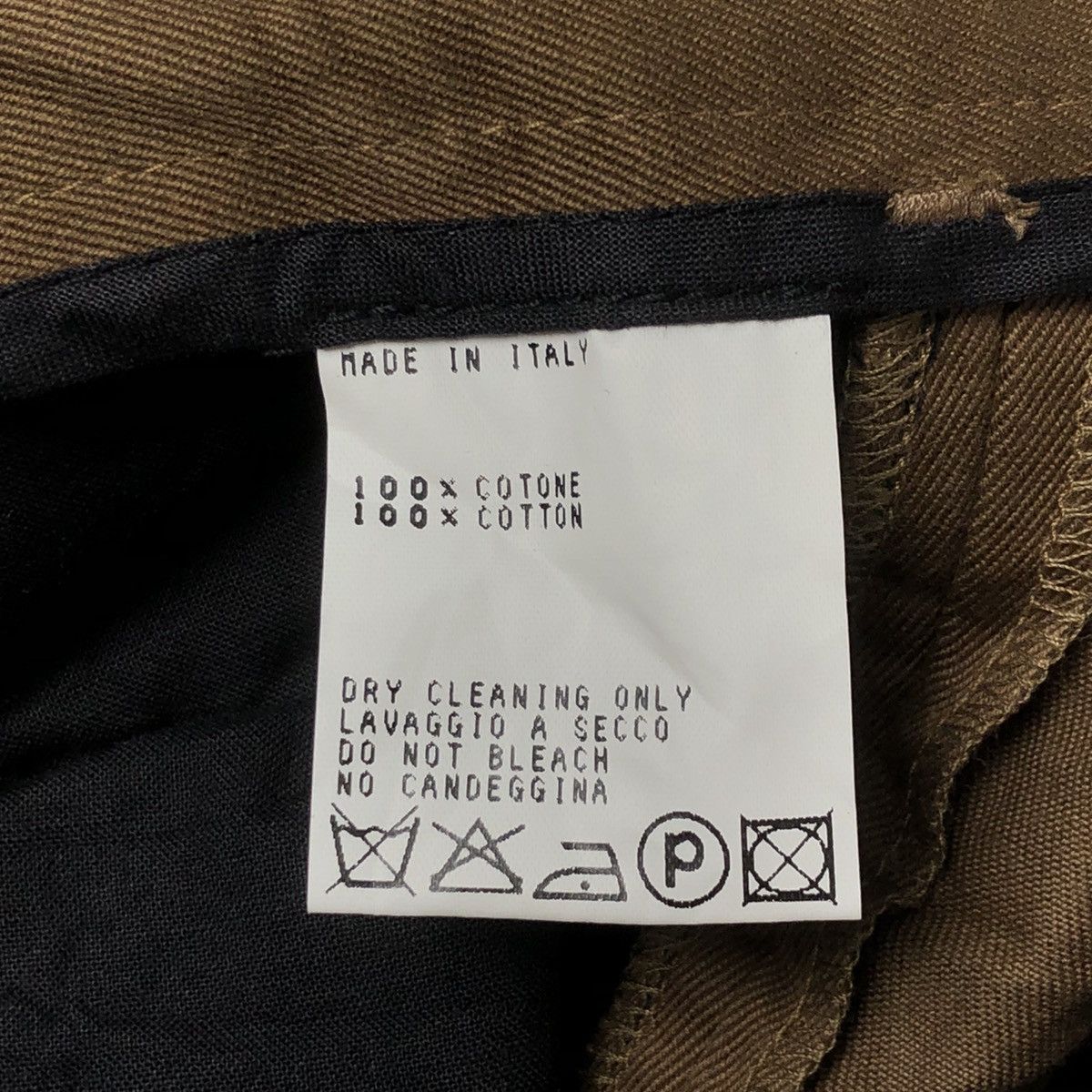 Dirk Bikkembergs 1990s Bikkembergs Single 3D Pocket Cargo Trousers Size US 29 - 14 Thumbnail