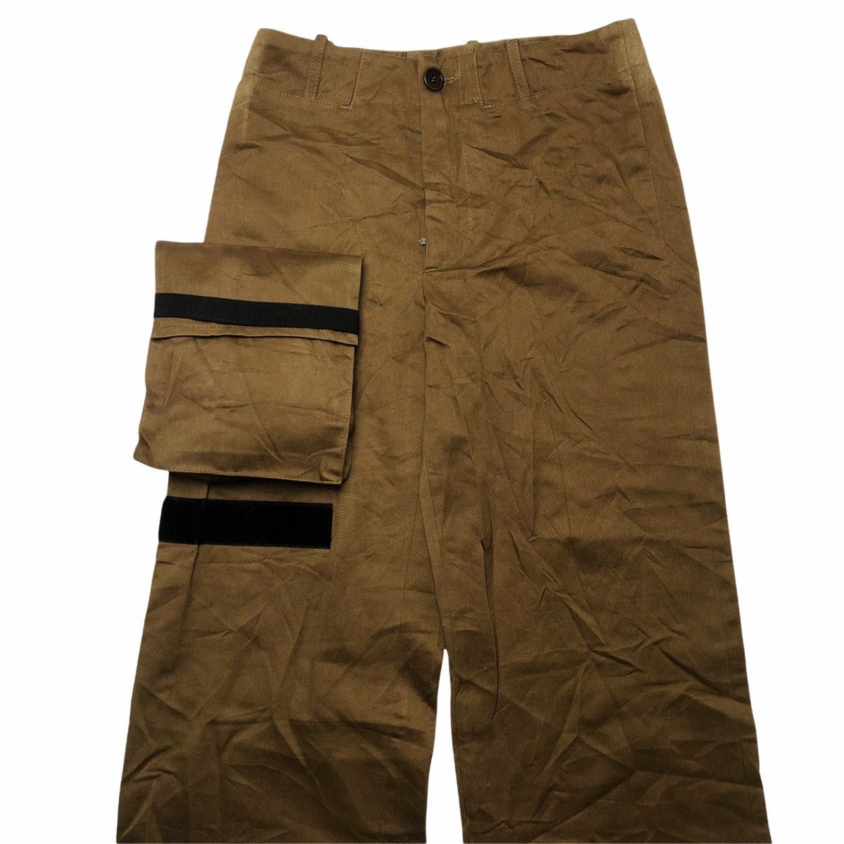 Dirk Bikkembergs 1990s Bikkembergs Single 3D Pocket Cargo Trousers Size US 29 - 5 Thumbnail