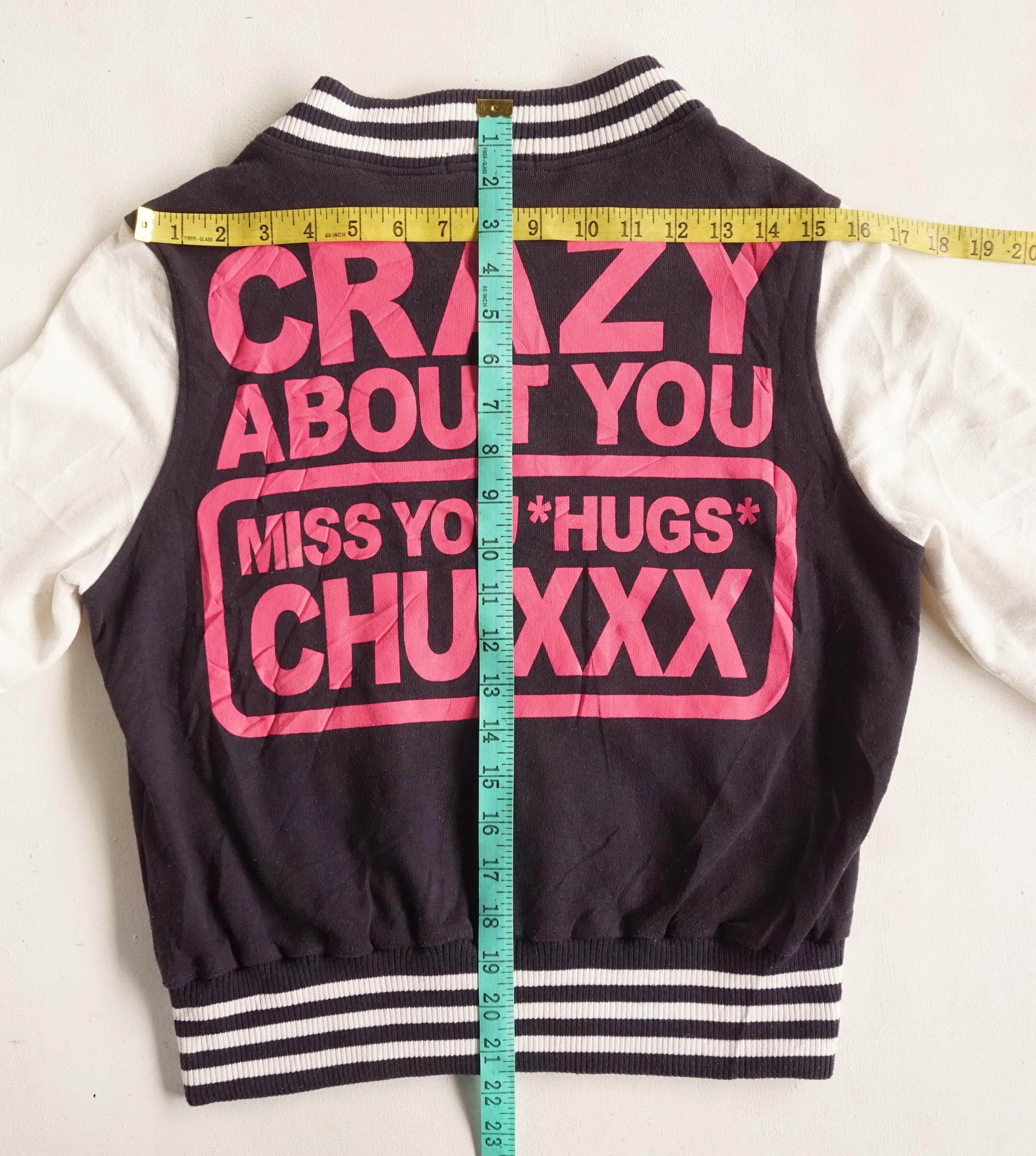 Japanese Brand CHU XXX Embroidered & Printed Varsity Jacket Size M / US 6-8 / IT 42-44 - 14 Thumbnail
