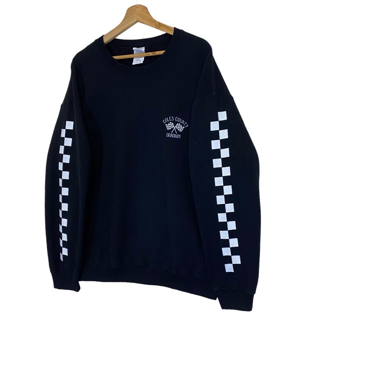 Vintage Vintage Coles County Dragway Crewneck Sweatshirt Size M Size US M / EU 48-50 / 2 - 3 Thumbnail
