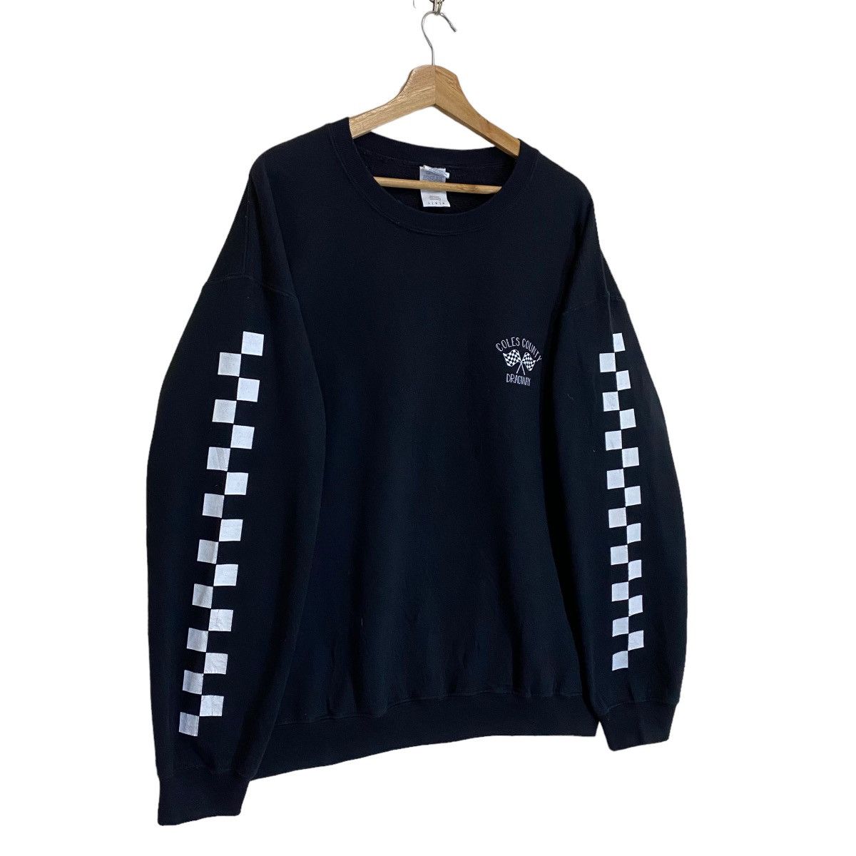 Vintage Vintage Coles County Dragway Crewneck Sweatshirt Size M Size US M / EU 48-50 / 2 - 2 Thumbnail