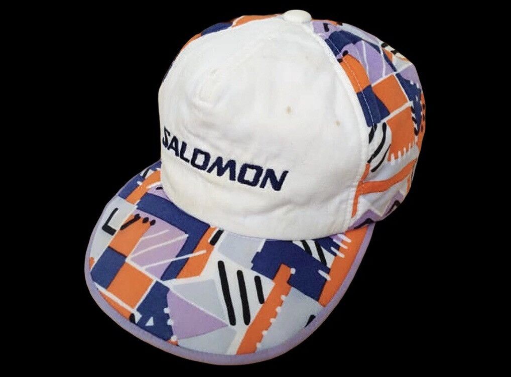 image of Outdoor Cap x Retro Hat Vintage Salomon Multicolor Hat Cap, Men's