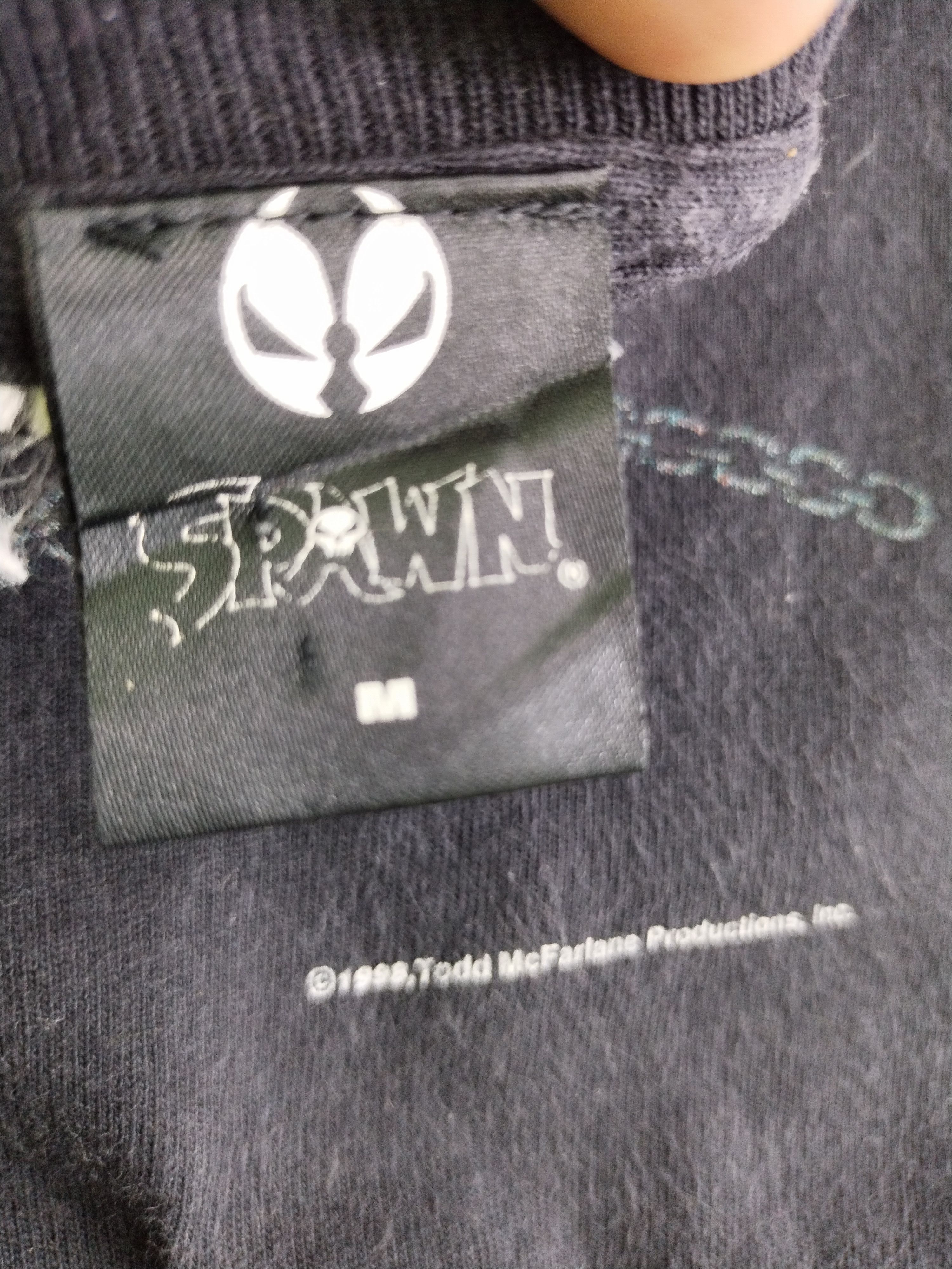Vintage VINTAGE 1998 SPAWN TODD MCFARLANE PRODUCTION TEE Size US S / EU 44-46 / 1 - 12 Thumbnail