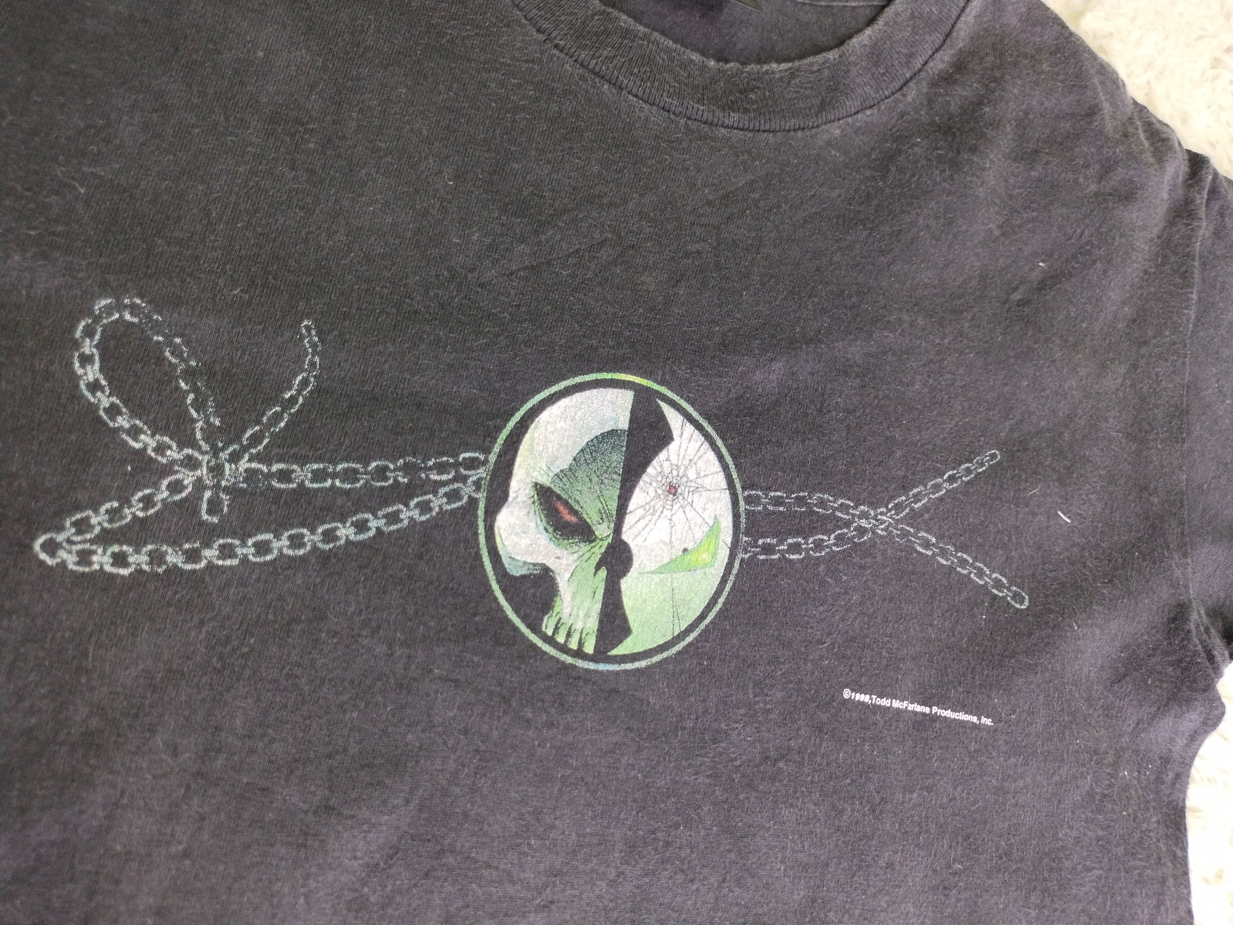 Vintage VINTAGE 1998 SPAWN TODD MCFARLANE PRODUCTION TEE Size US S / EU 44-46 / 1 - 7 Thumbnail