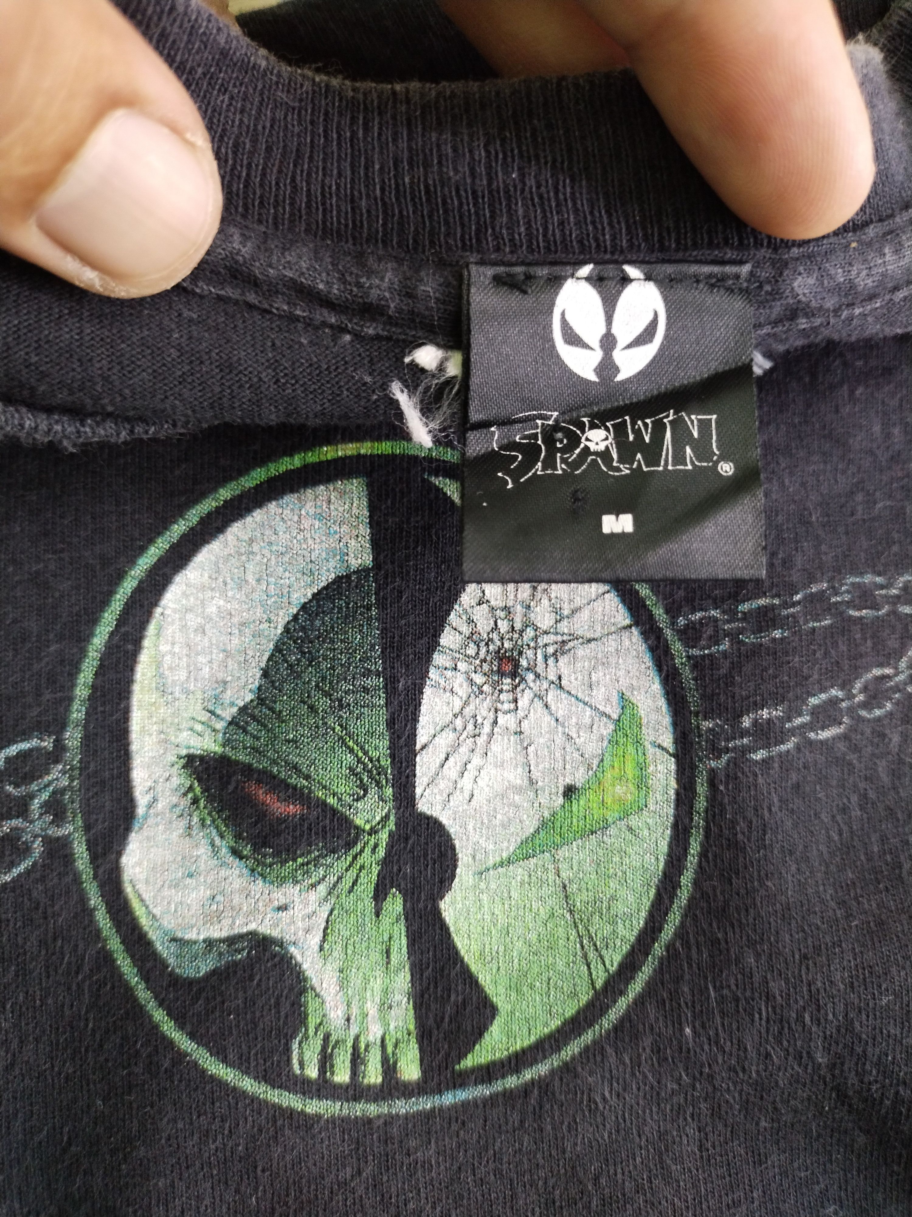 Vintage VINTAGE 1998 SPAWN TODD MCFARLANE PRODUCTION TEE Size US S / EU 44-46 / 1 - 13 Thumbnail