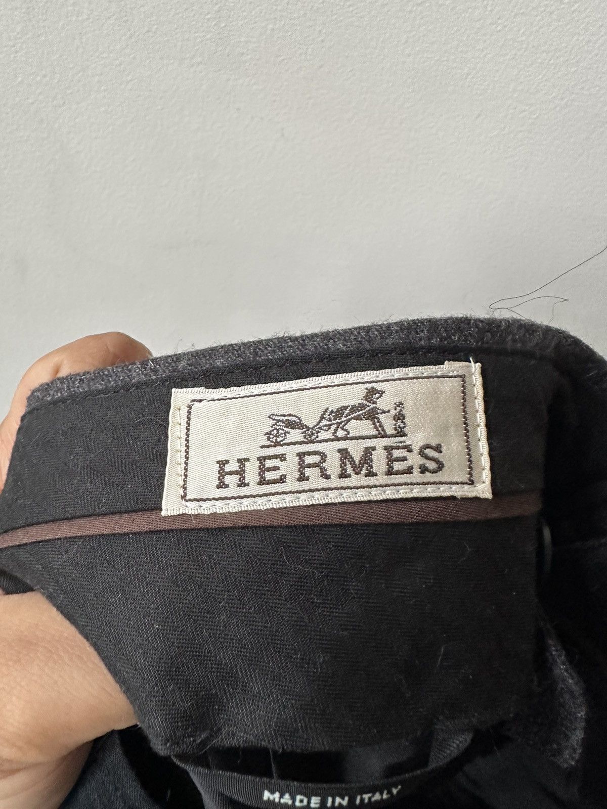 Hermes Hermes Cashmere-Wool Plaid Pants Size US 34 / EU 50 - 3 Thumbnail